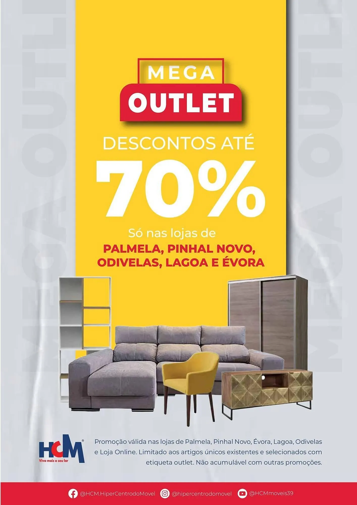 Folheto Folheto Hiper Centro do Móvel de 1 de julho até 31 de julho 2025 - Pagina 71