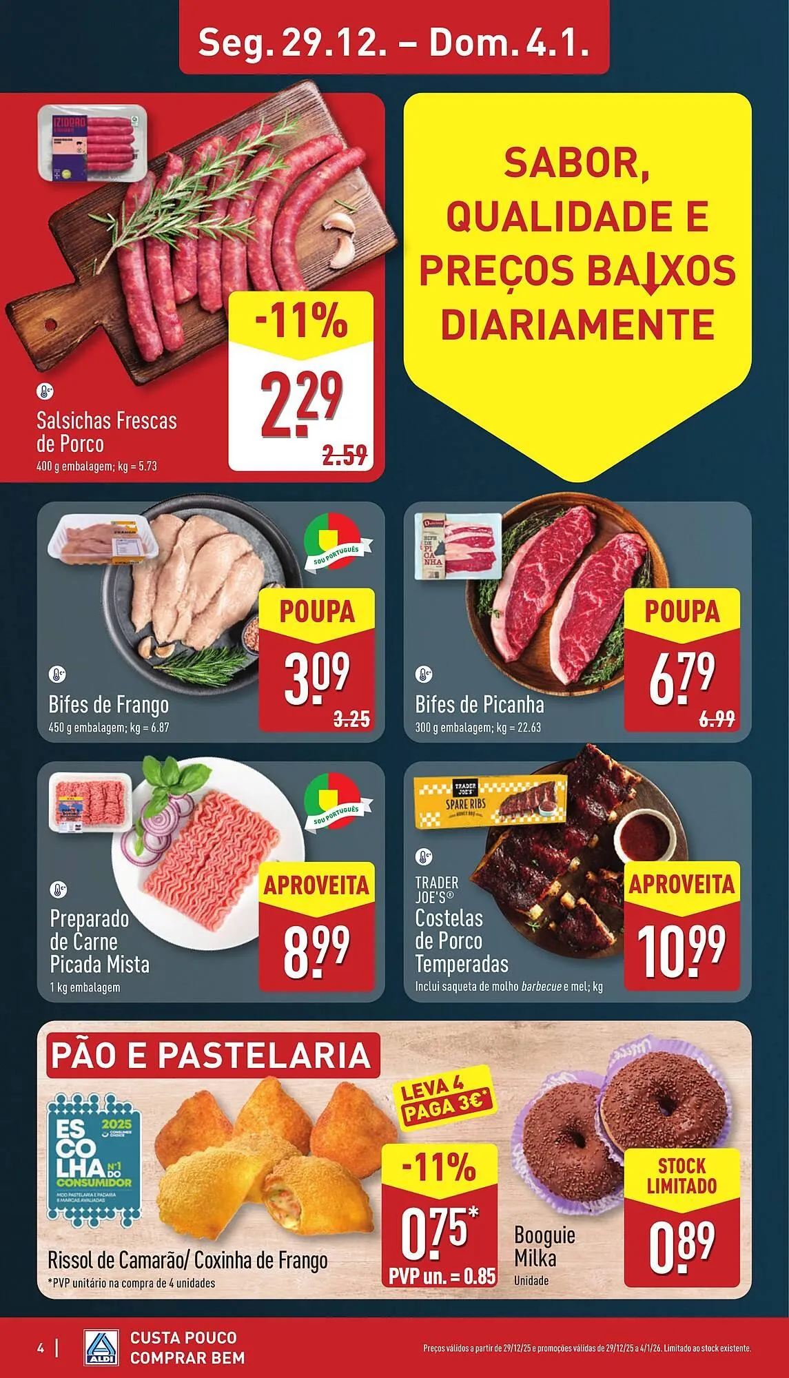 Folheto Folheto ALDI de 29 de dezembro até 4 de janeiro 2026 - Pagina 4