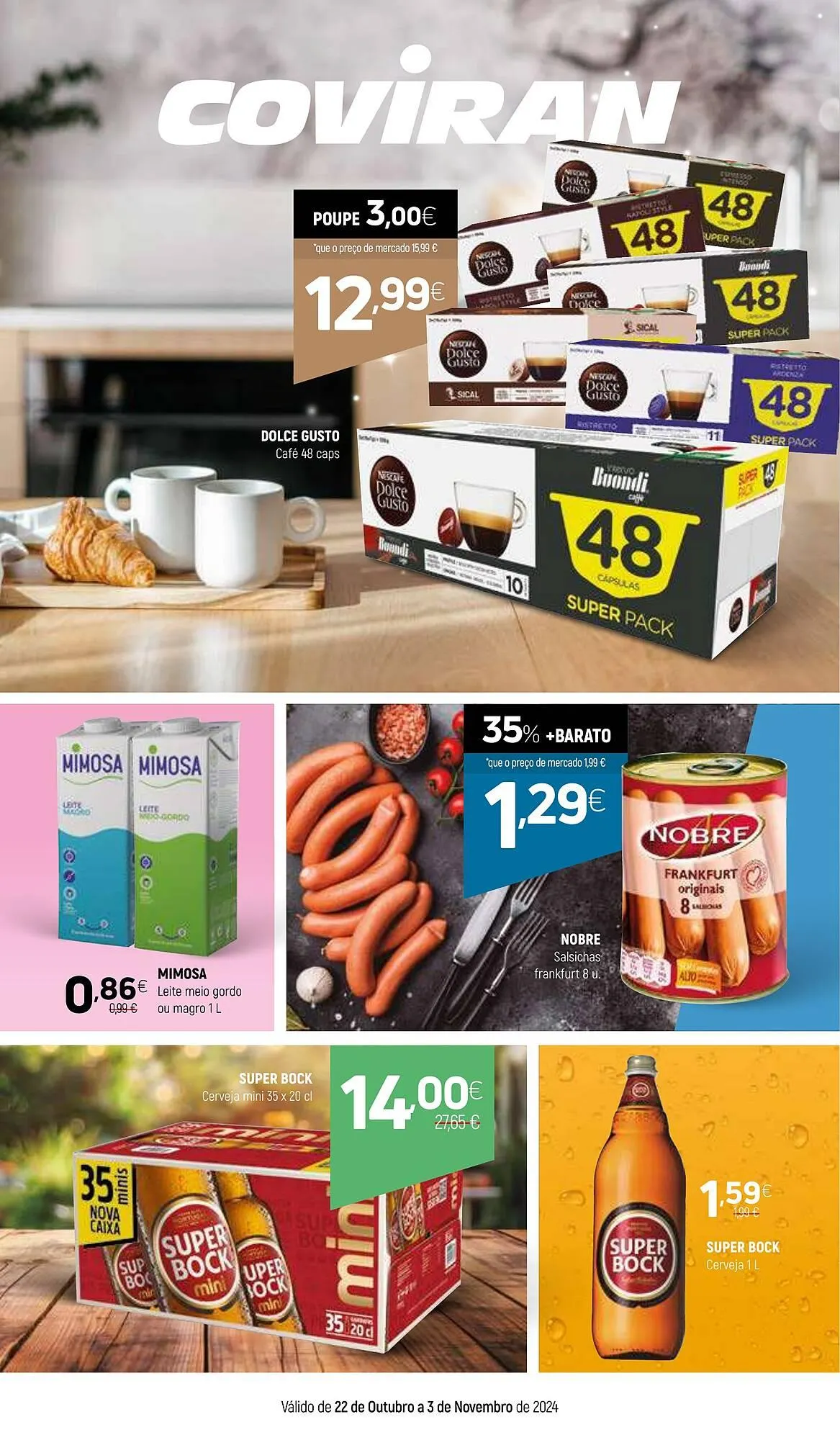 Folheto Folheto Coviran de 22 de outubro até 3 de novembro 2024 - Pagina 1