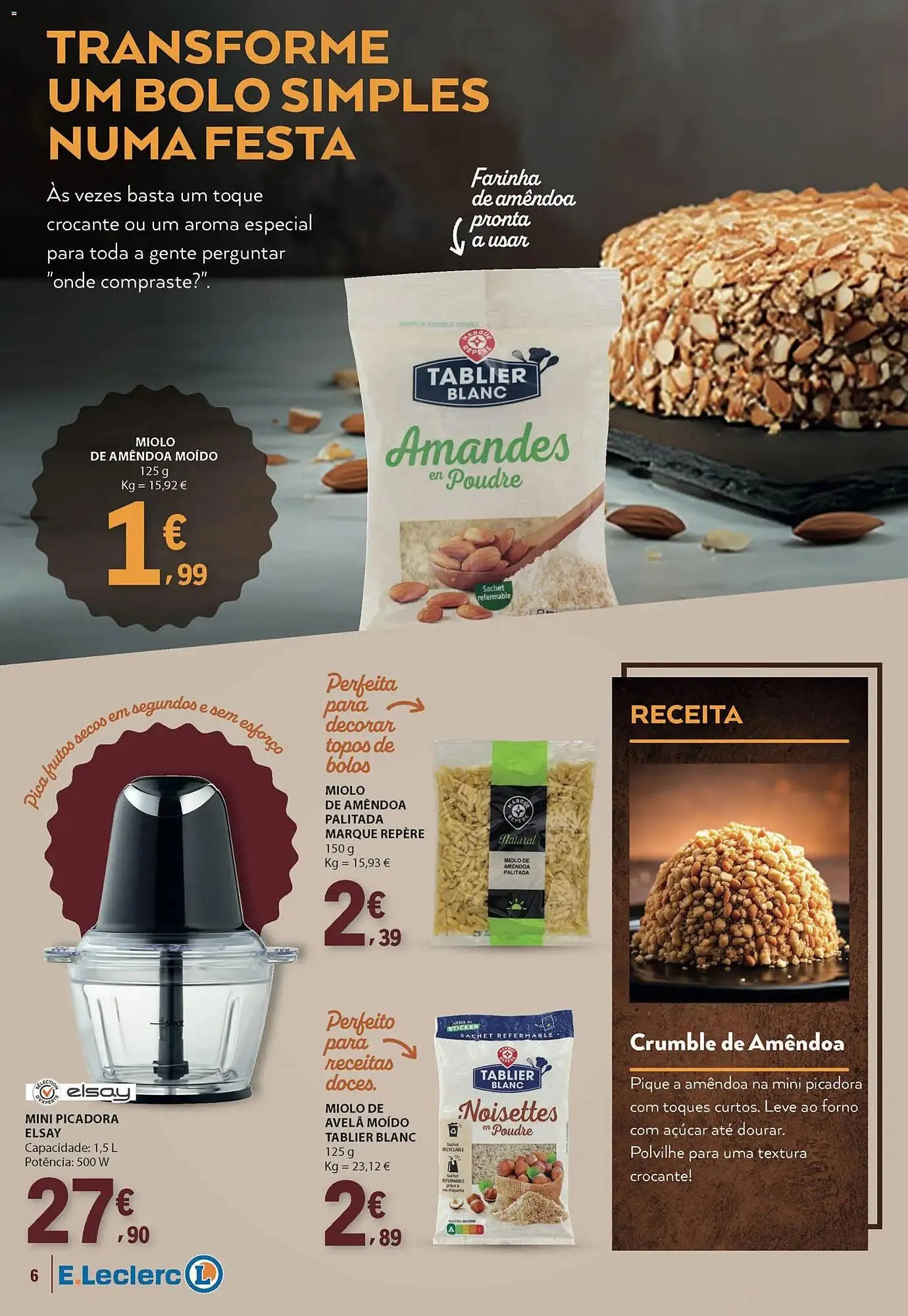 Folheto Folheto E.Leclerc de 1 de março até 1 de abril 2026 - Pagina 6