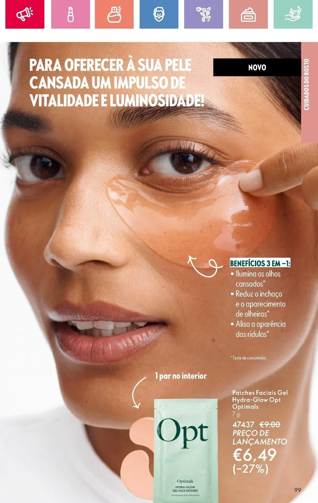 Folheto Folheto de Oriflame até 05.07.2025 de 18 de junho até 5 de julho 2025 - Pagina 99