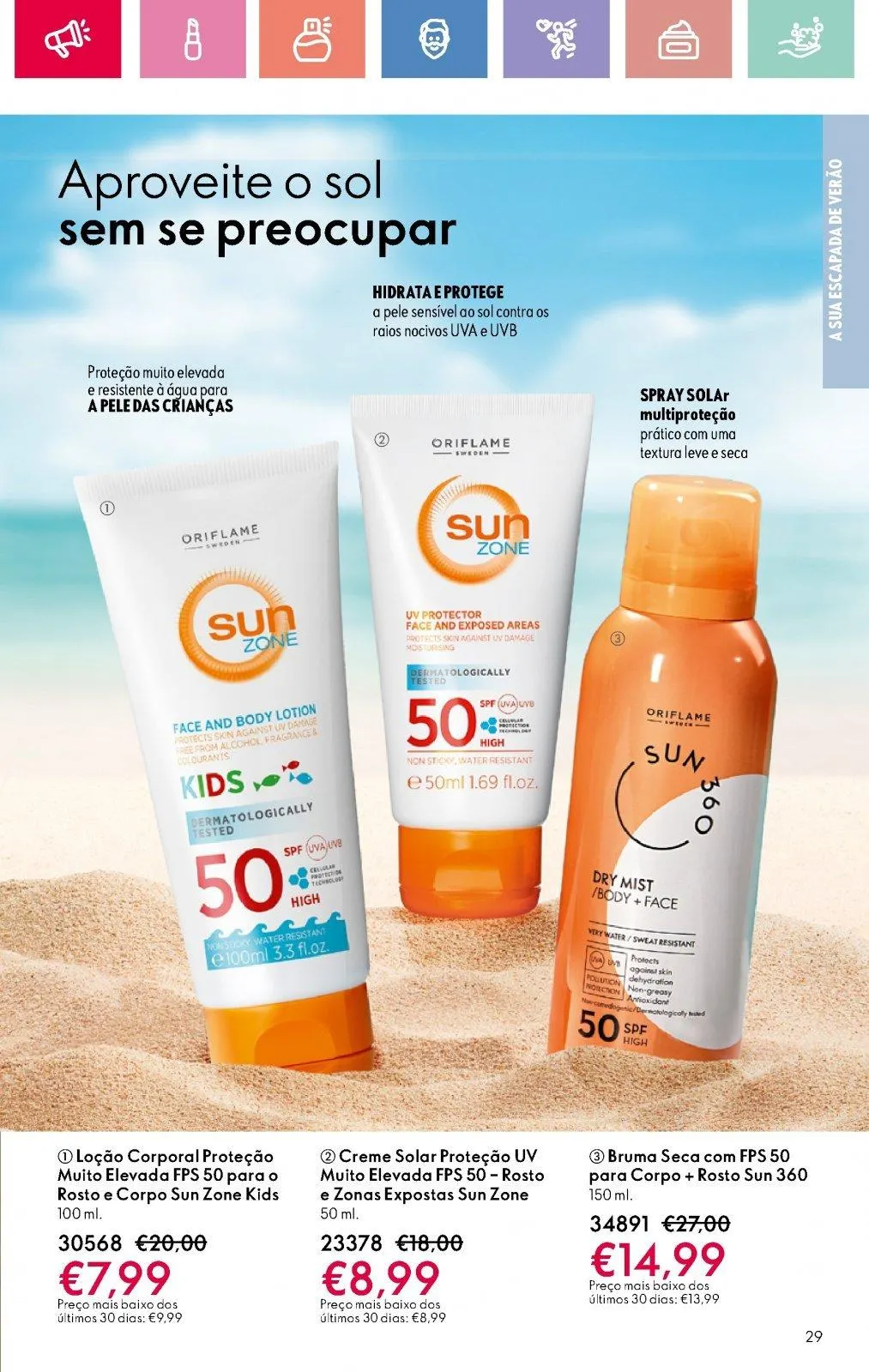 Folheto Folheto de Oriflame até 05.07.2025 de 18 de junho até 5 de julho 2025 - Pagina 29