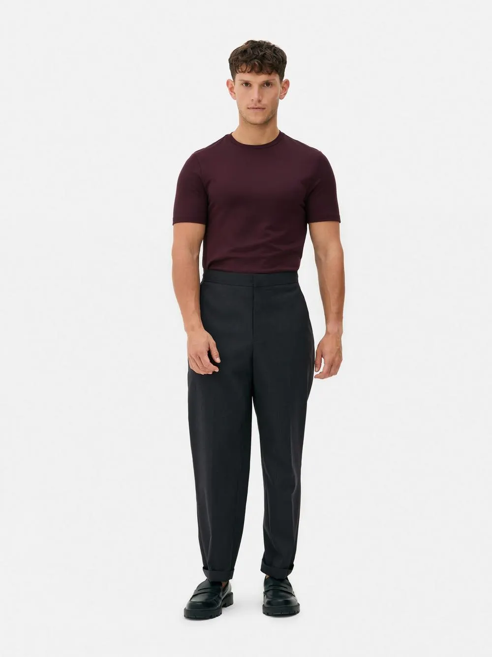 Calças plissadas Kem