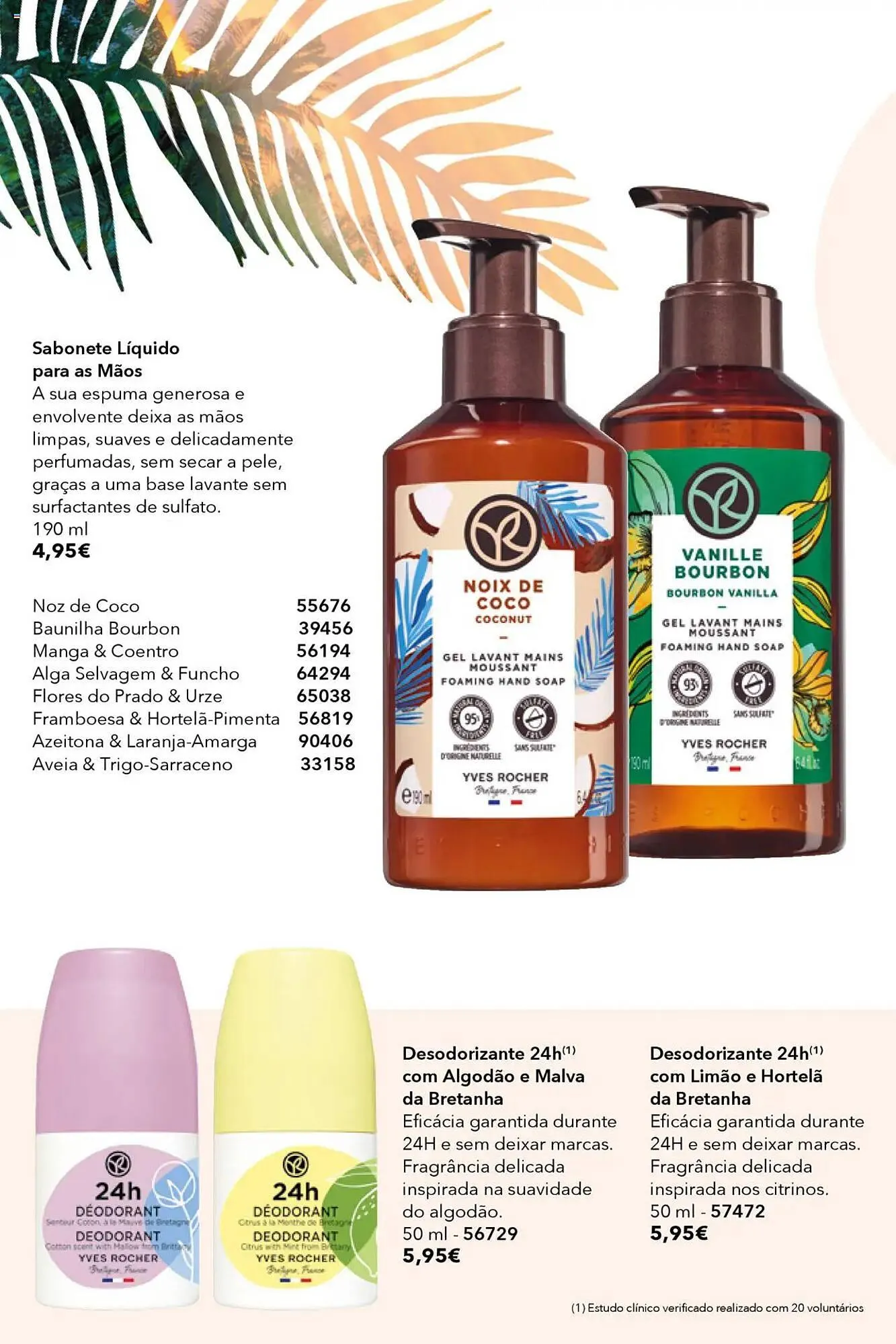 Folheto Folheto Yves Rocher de 3 de julho até 31 de julho 2025 - Pagina 68