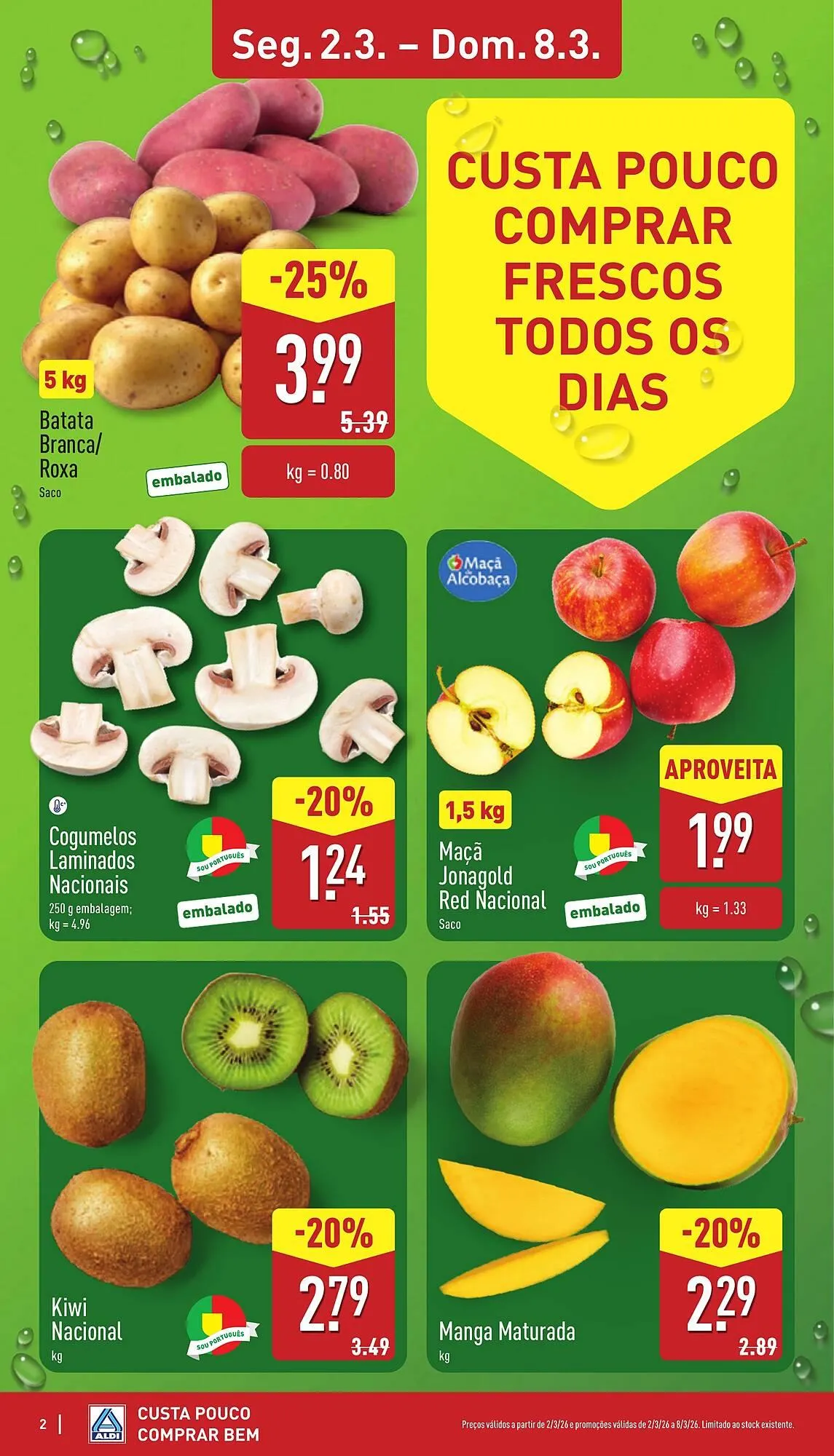 Folheto Folheto ALDI de 2 de março até 8 de março 2026 - Pagina 2
