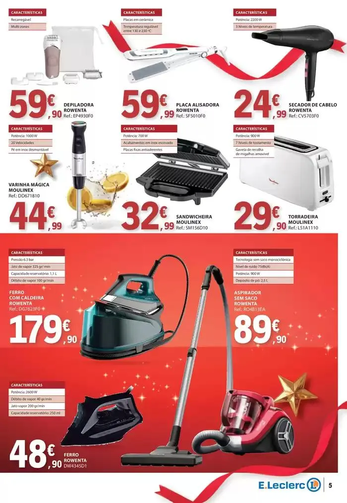 Folheto Presentes de Natal Casa e Tecnologia de 26 de novembro até 24 de dezembro 2024 - Pagina 5