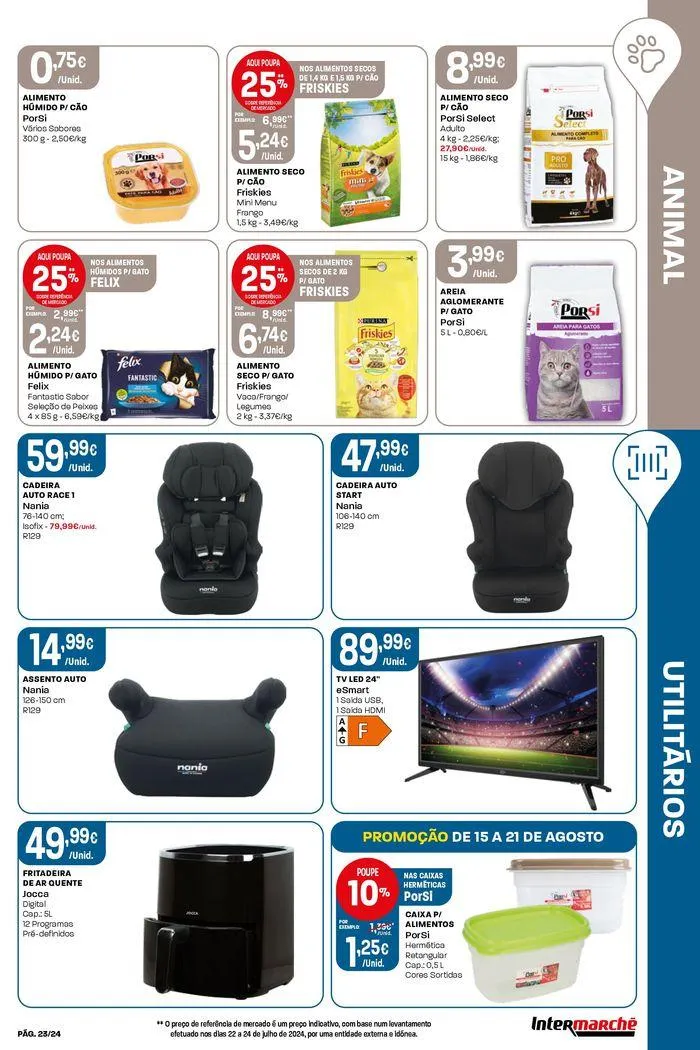 Folheto Folheto Super e Contact de 15 de agosto até 21 de agosto 2024 - Pagina 23