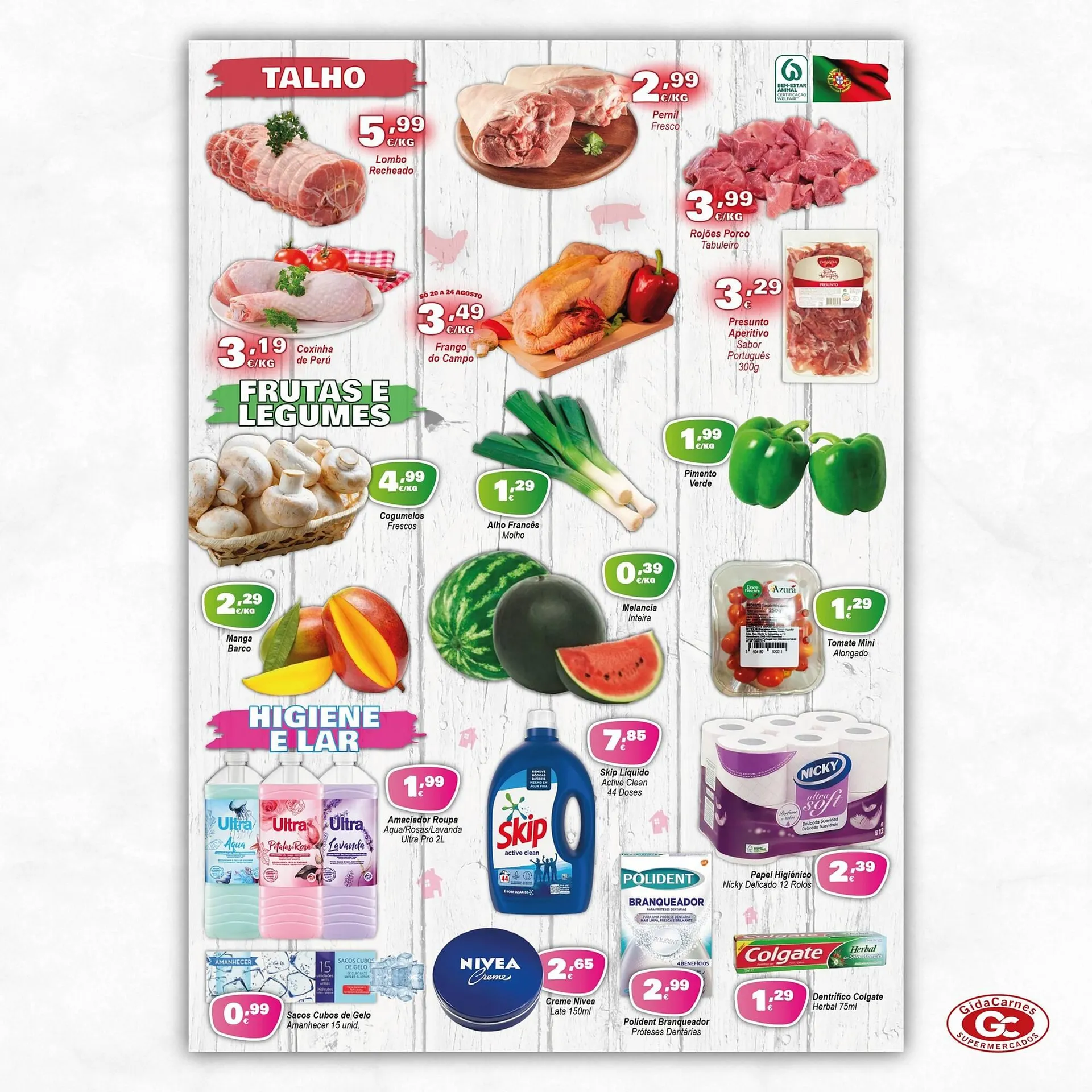 Folheto Folheto GidaCarnes Supermercados de 13 de agosto até 26 de agosto 2025 - Pagina 3