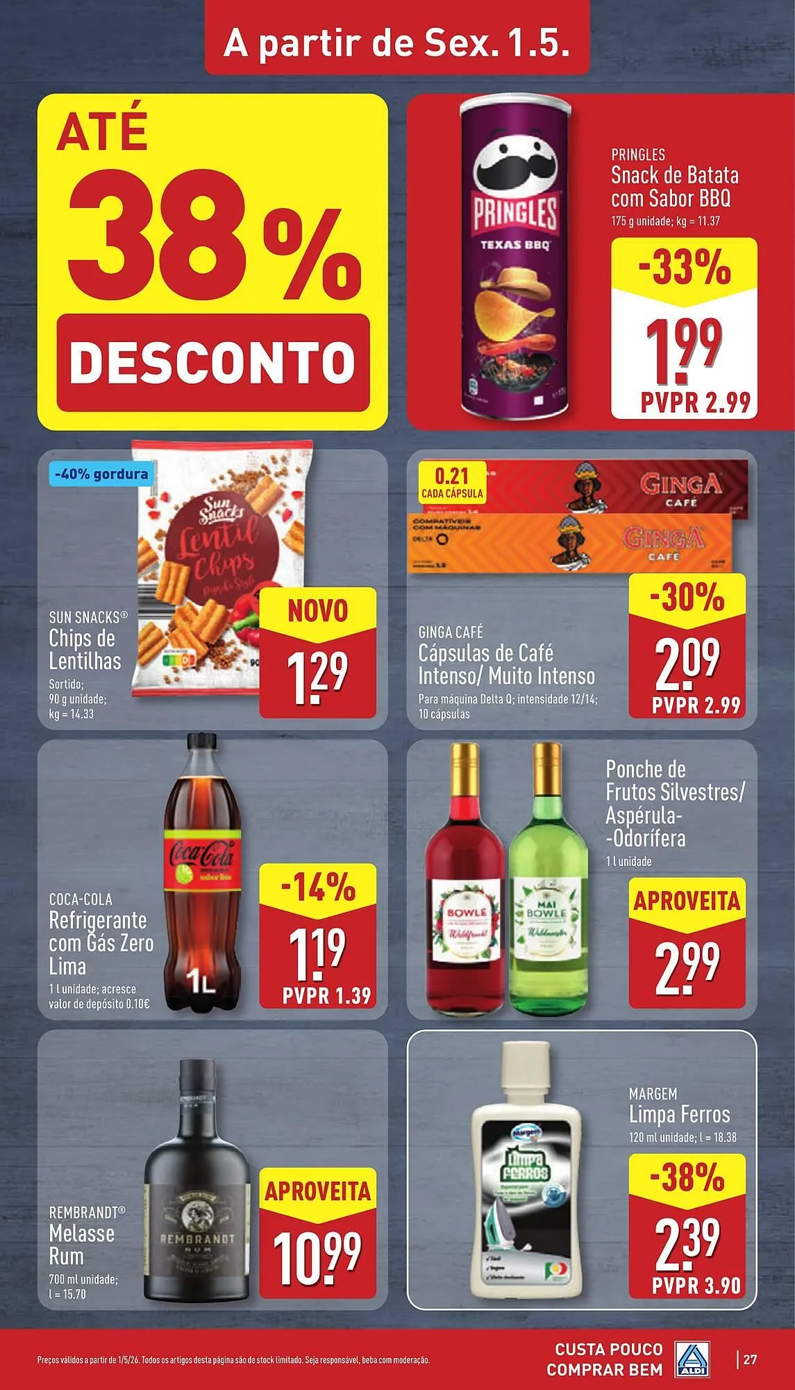 Folheto Folheto ALDI de 27 de abril até 3 de maio 2026 - Pagina 27