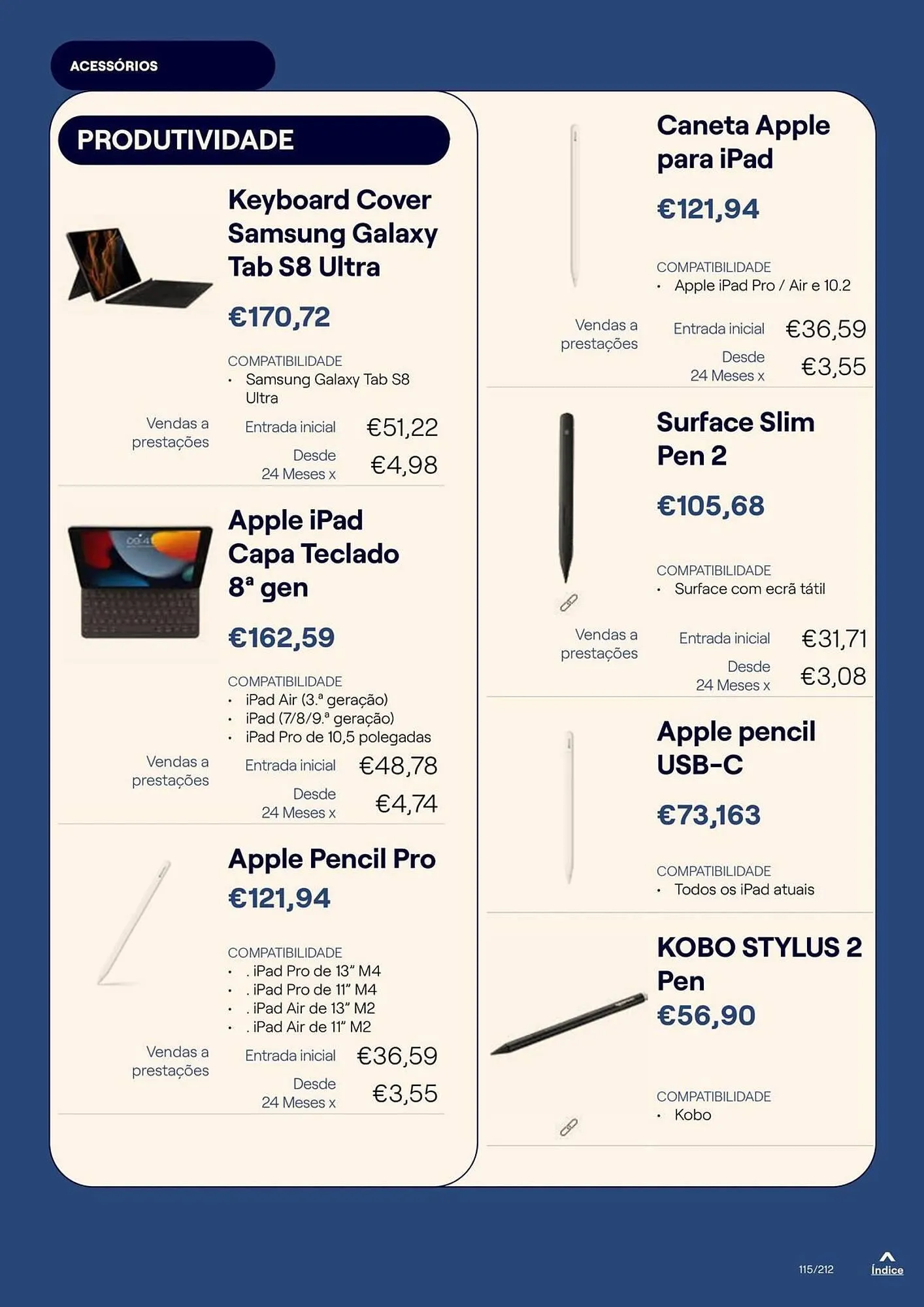 Folheto Catálogo MEO de 20 de outubro até 31 de dezembro 2025 - Pagina 115