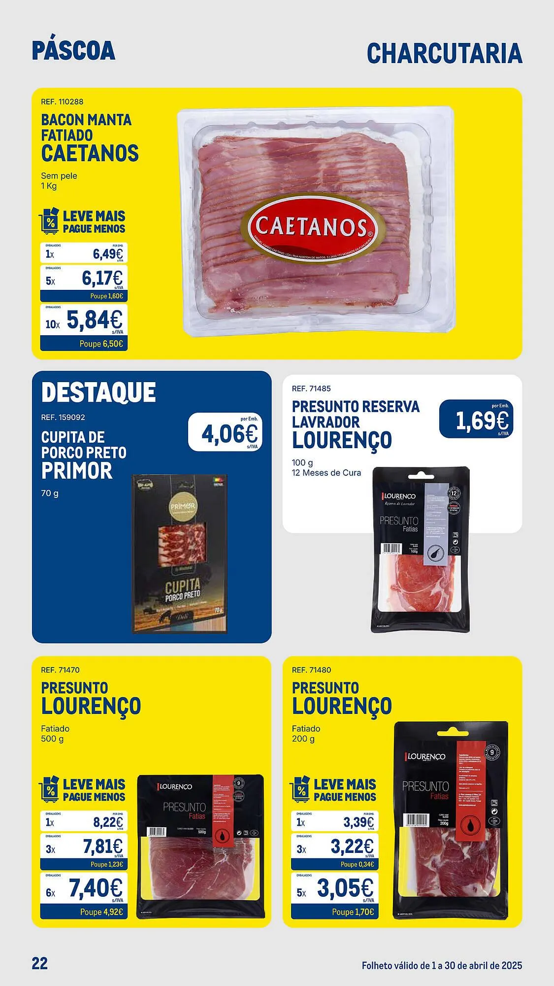 Folheto Folheto Makro de 1 de abril até 30 de abril 2025 - Pagina 22