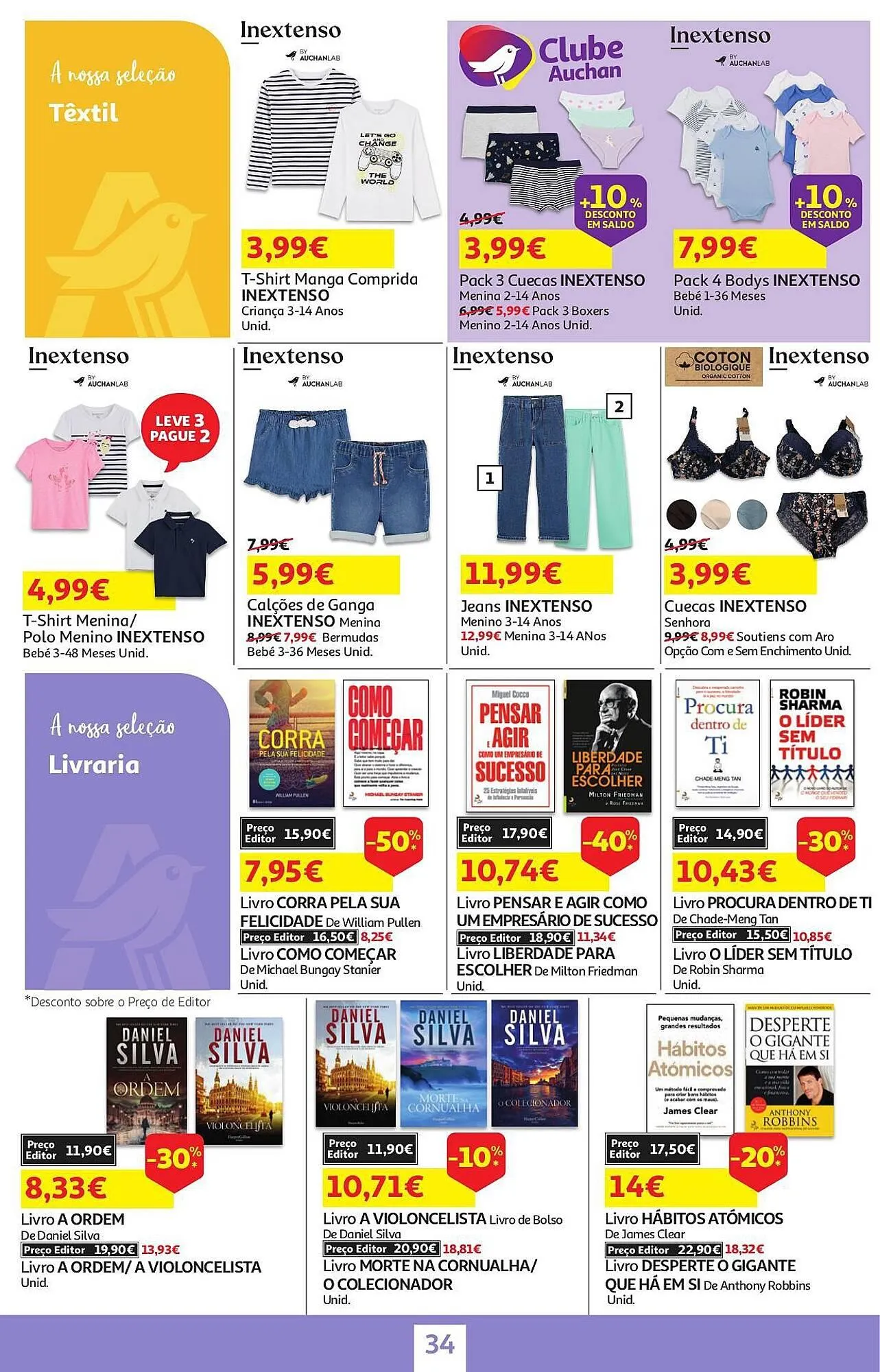 Folheto Folheto Auchan de 14 de março até 26 de março 2025 - Pagina 34