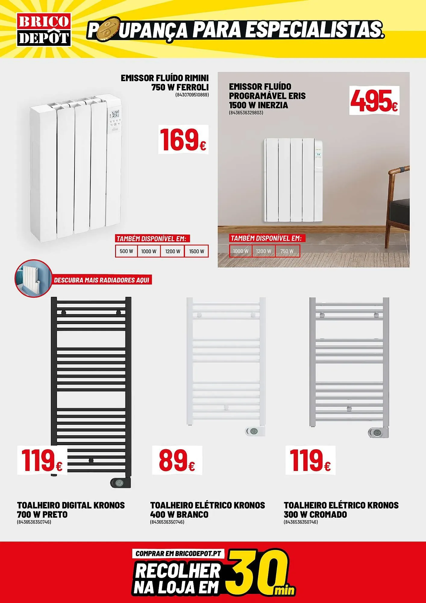 Folheto Folheto Brico Depôt de 2 de janeiro até 29 de janeiro 2026 - Pagina 10