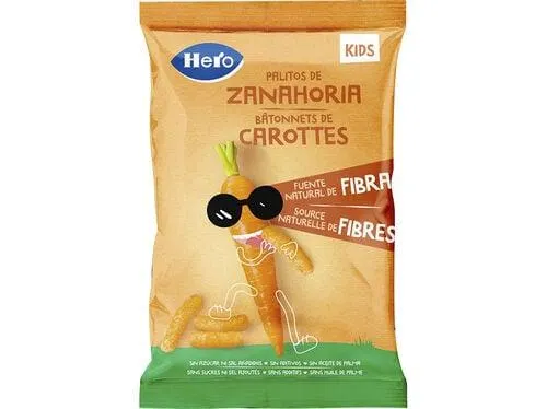 snack hero palitos cenoura 30g