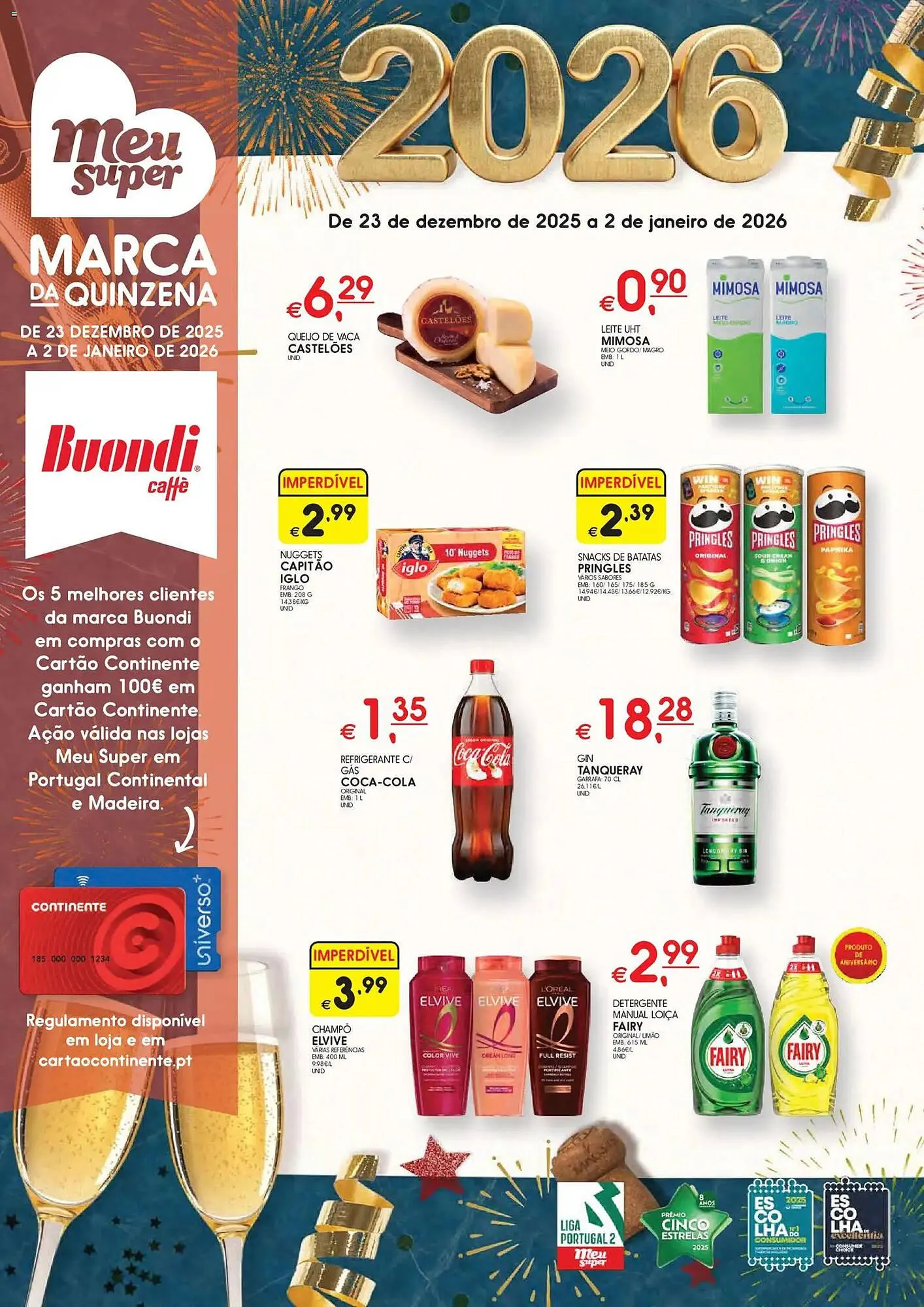 Folheto Folheto Meu Super de 23 de dezembro até 3 de janeiro 2026 - Pagina 1