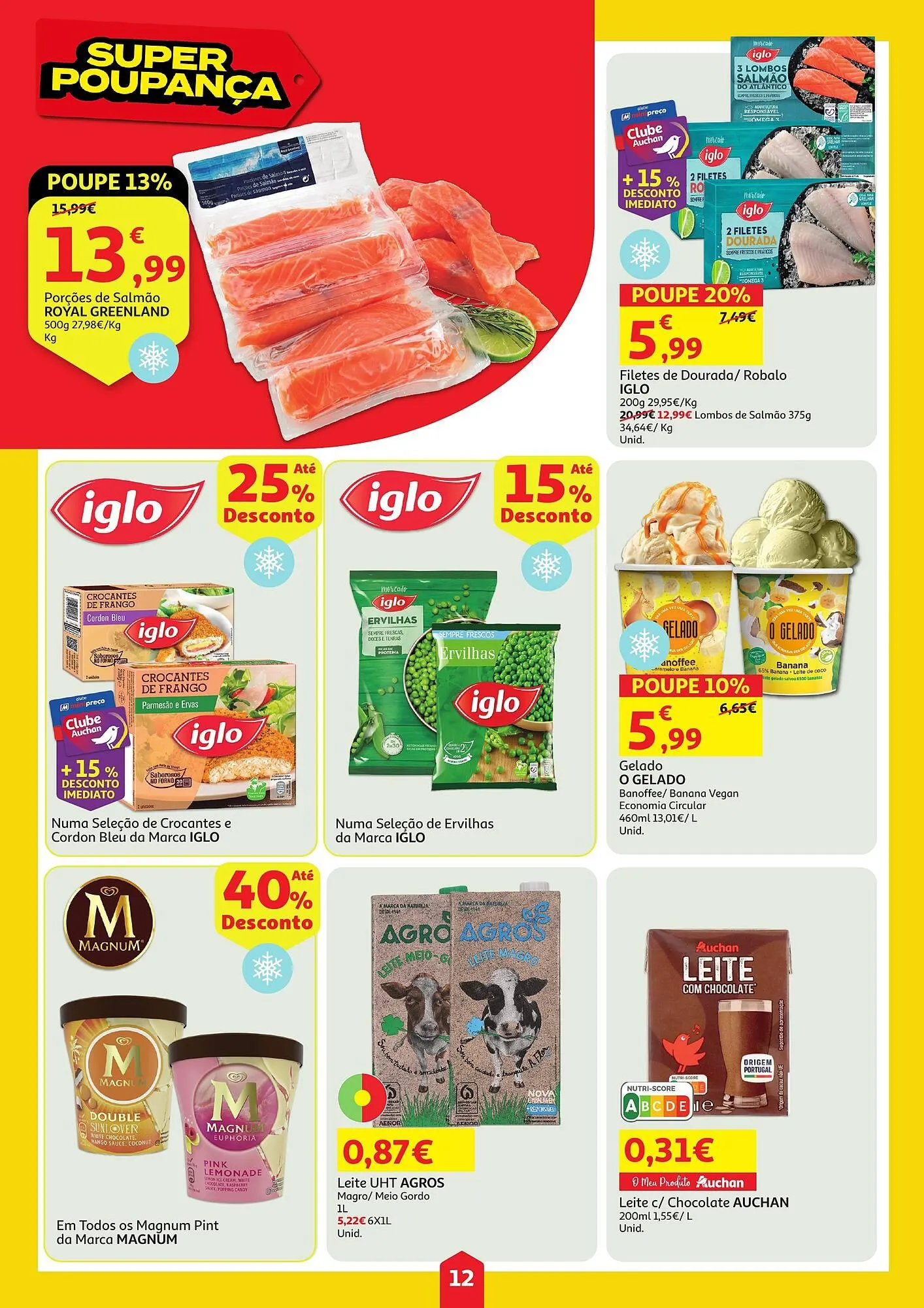 Folheto Folheto Auchan de 3 de abril até 9 de abril 2025 - Pagina 12