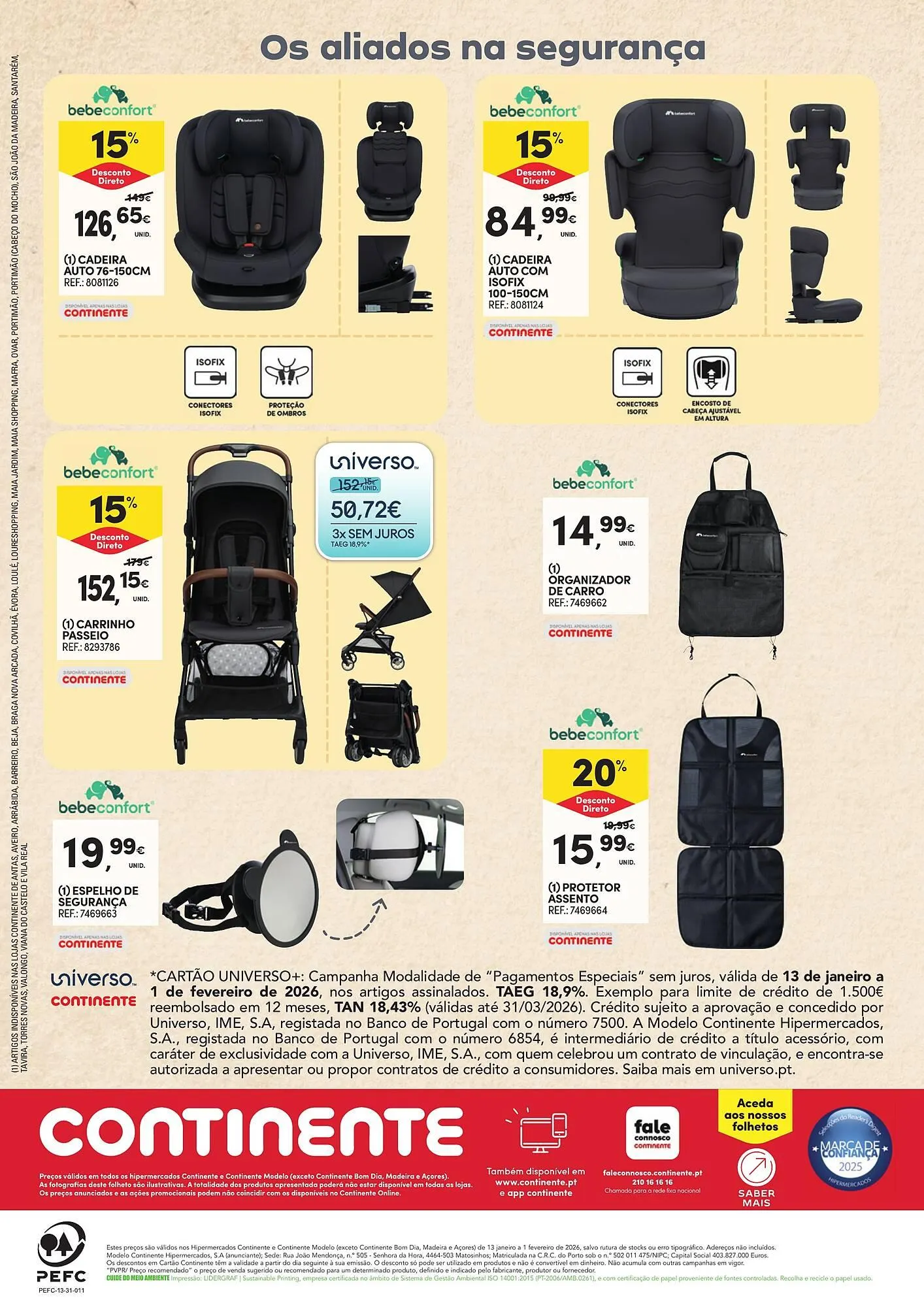 Folheto Folheto Continente de 13 de janeiro até 1 de fevereiro 2026 - Pagina 44