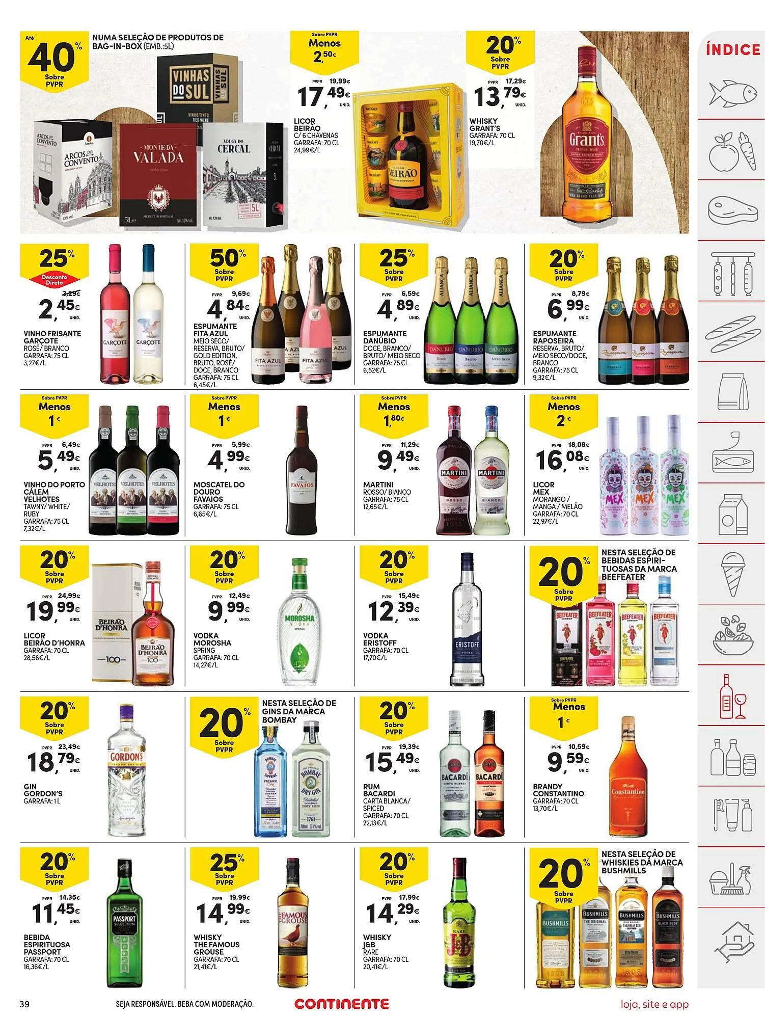 Folheto Folheto Continente de 4 de fevereiro até 10 de fevereiro 2025 - Pagina 39