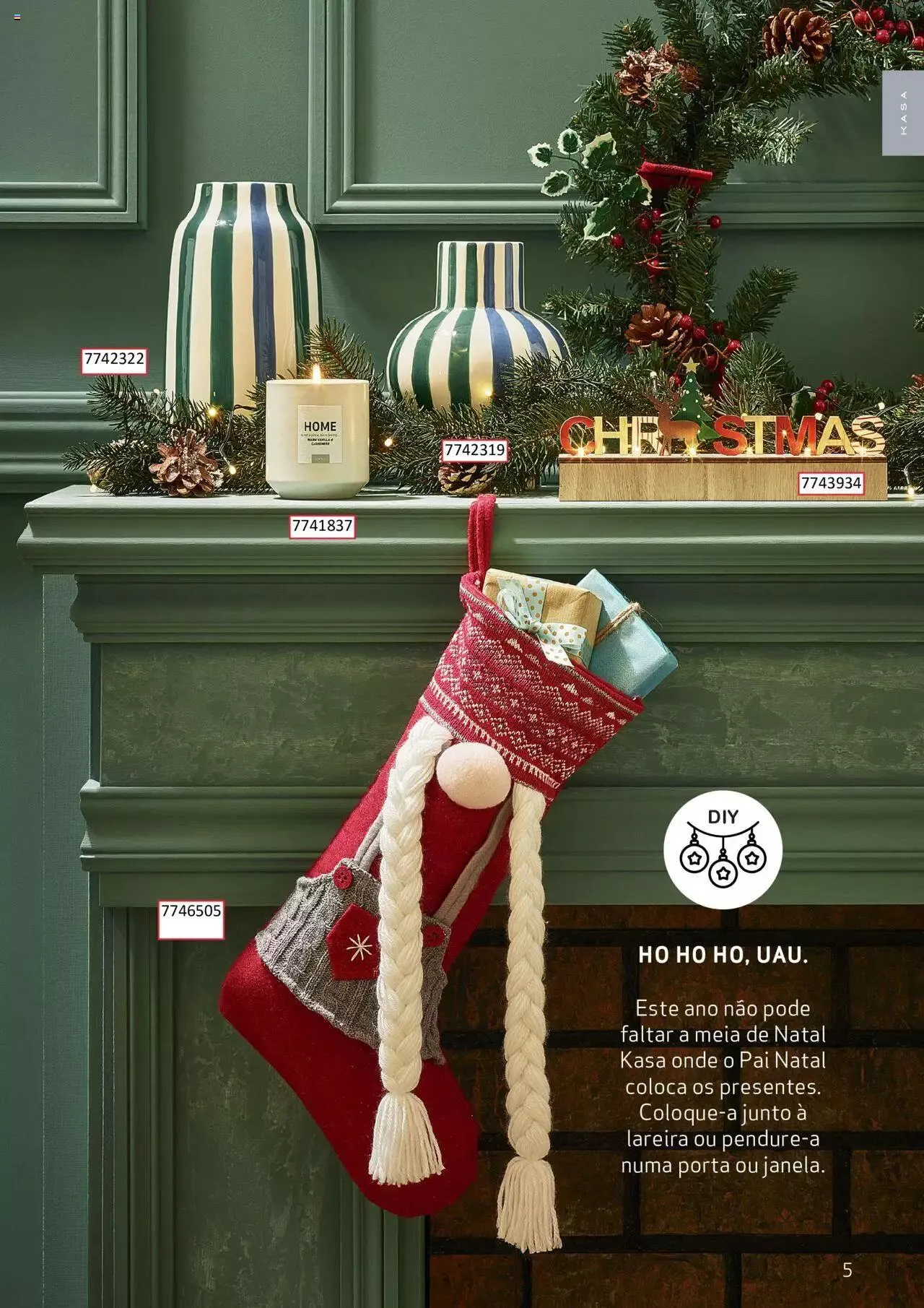 Folheto Continente Kasa Catálogo Kasa Dicas Decoração Natal de 21 de novembro até 24 de dezembro 2023 - Pagina 5