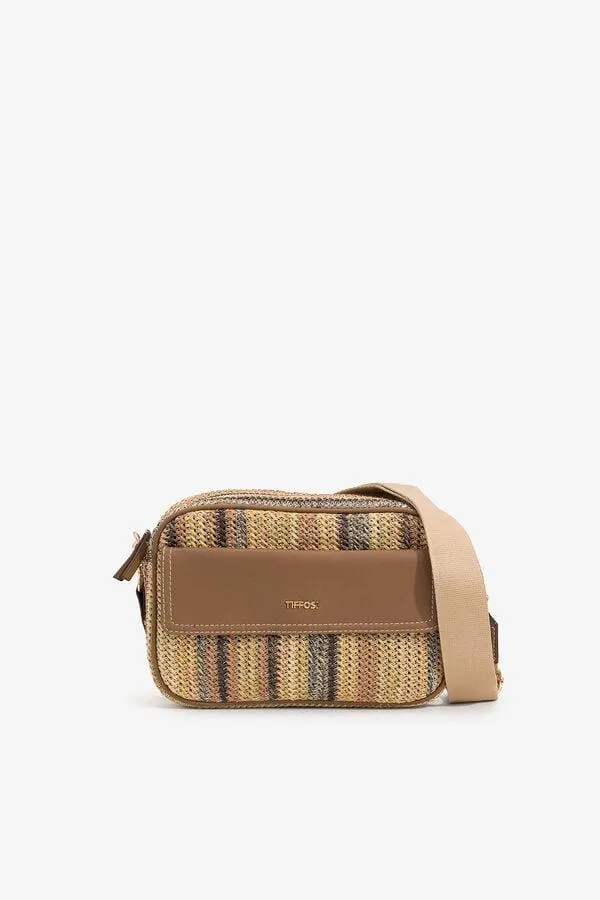 Bolso Bandolera Efecto Paja