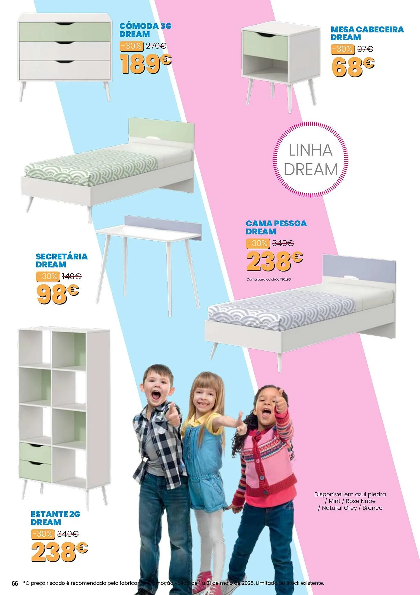 Folheto Folheto Hiper Centro do Móvel de 1 de maio até 31 de maio 2025 - Pagina 66