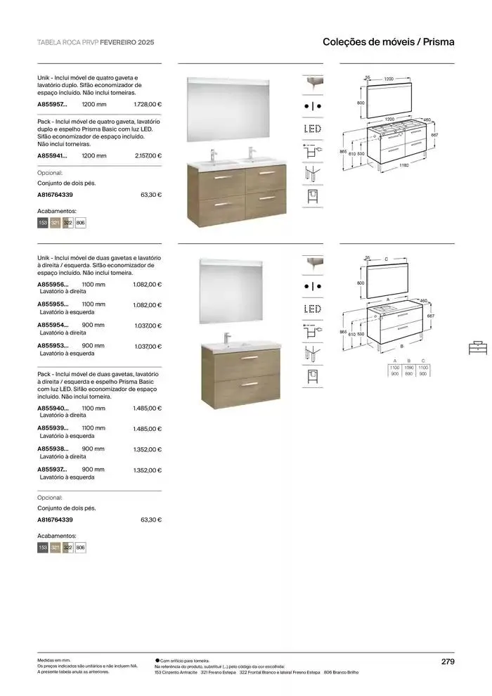Folheto Soluções de Banho  de 6 de janeiro até 31 de dezembro 2025 - Pagina 281