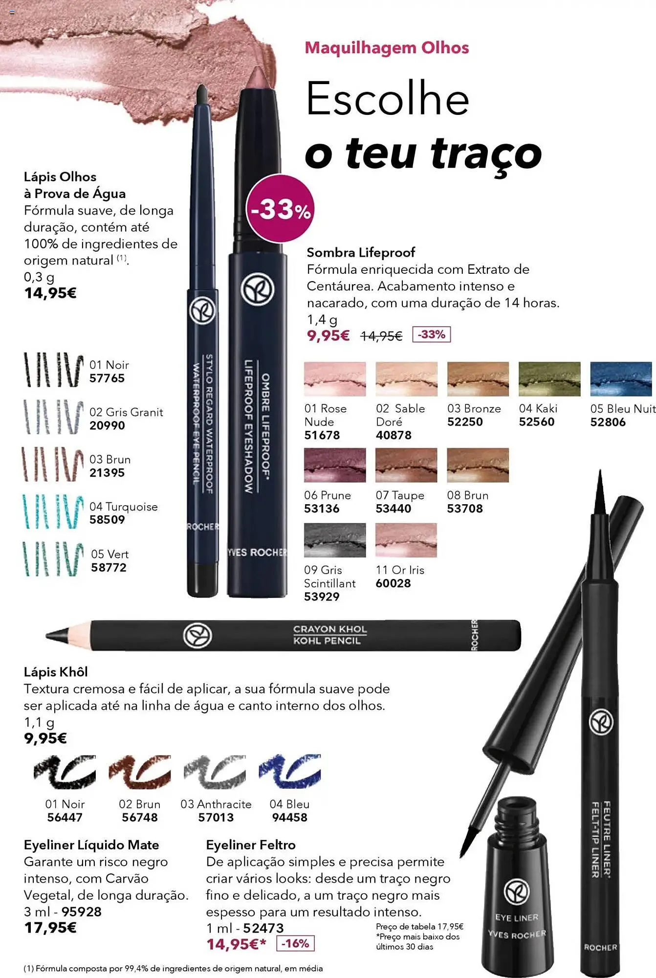 Folheto Folheto Yves Rocher de 14 de maio até 29 de maio 2025 - Pagina 51