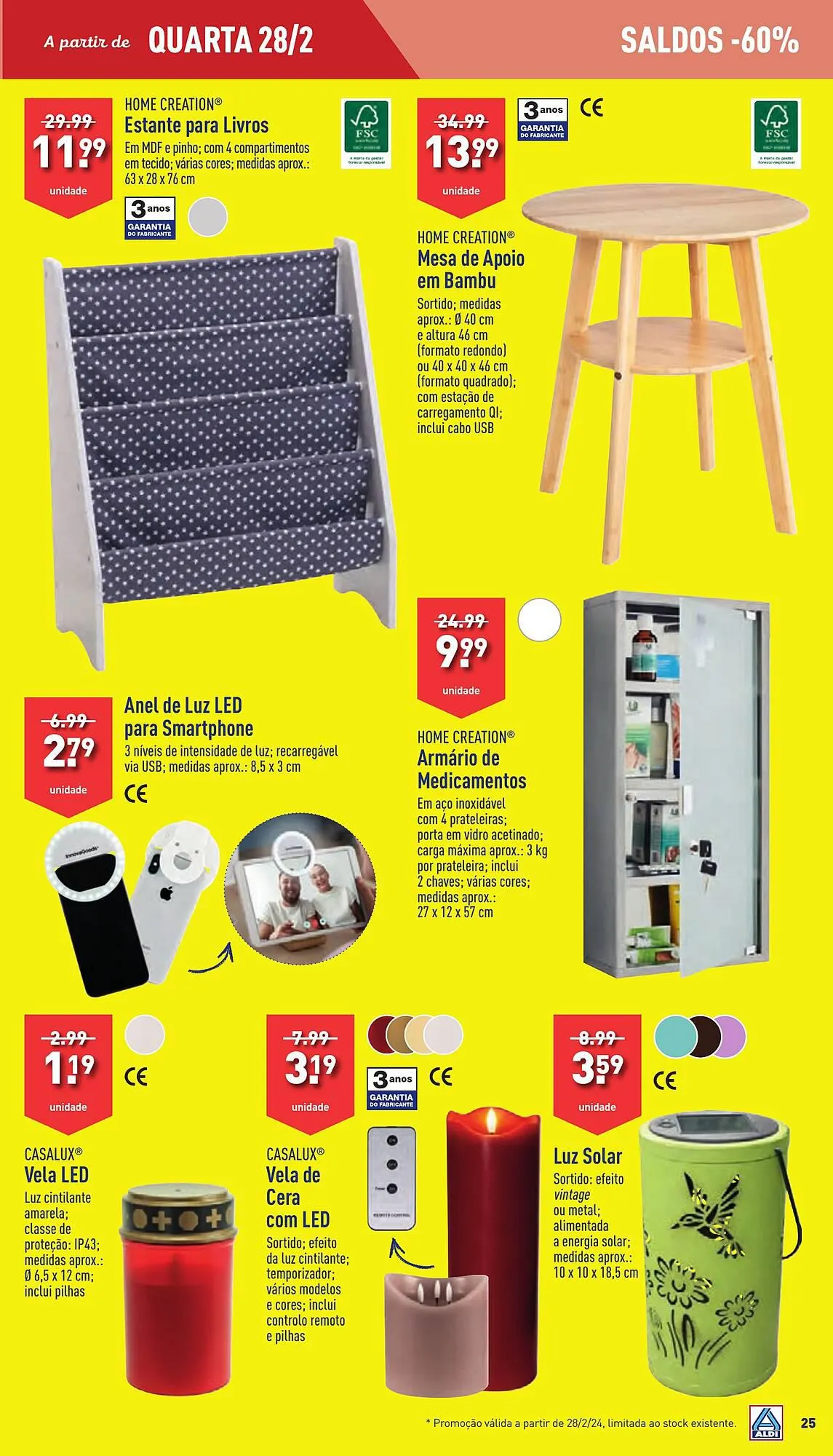 Folheto Folheto ALDI de 28 de fevereiro até 5 de março 2024 - Pagina 25