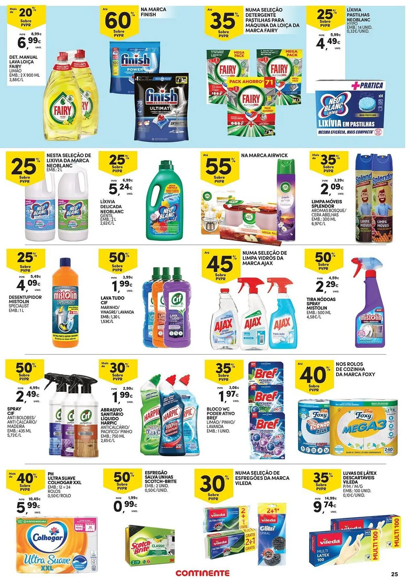 Folheto Folheto Continente de 4 de abril até 16 de abril 2025 - Pagina 25