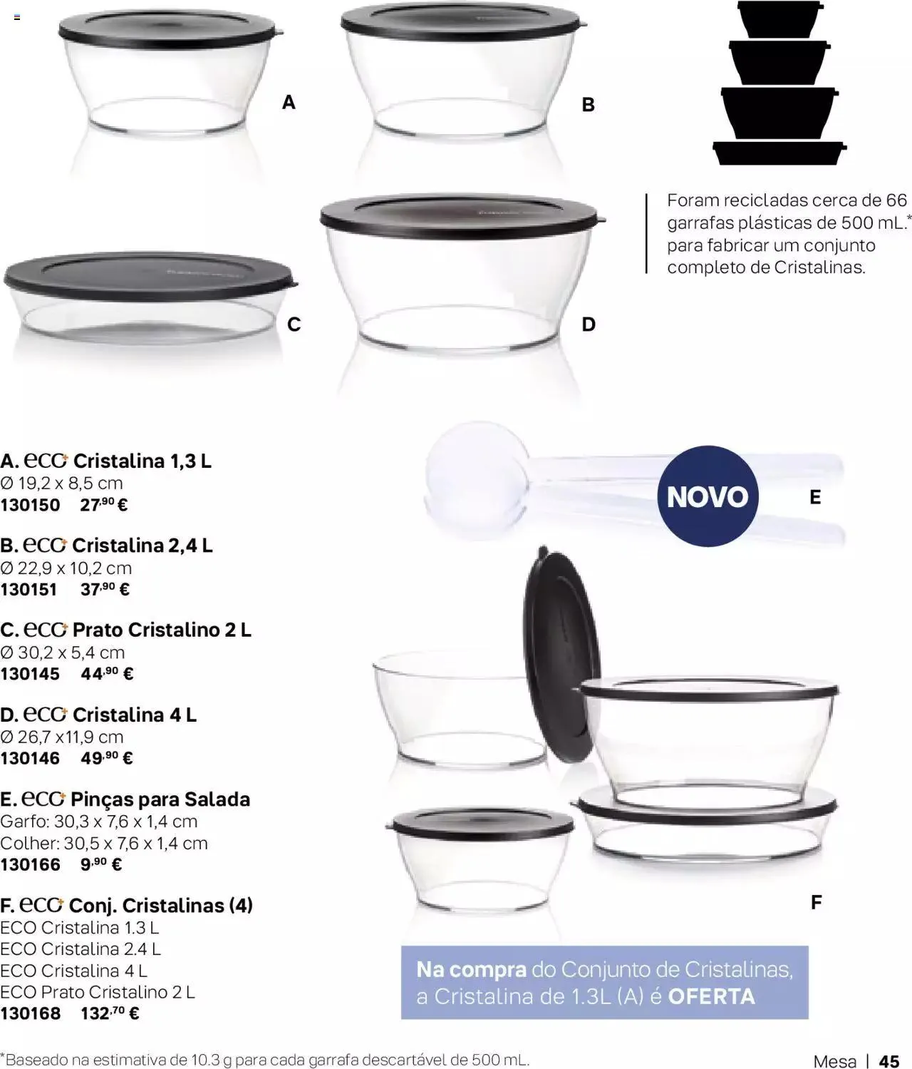 Folheto Tupperware Catálogo de 1 de setembro até 31 de dezembro 2023 - Pagina 45