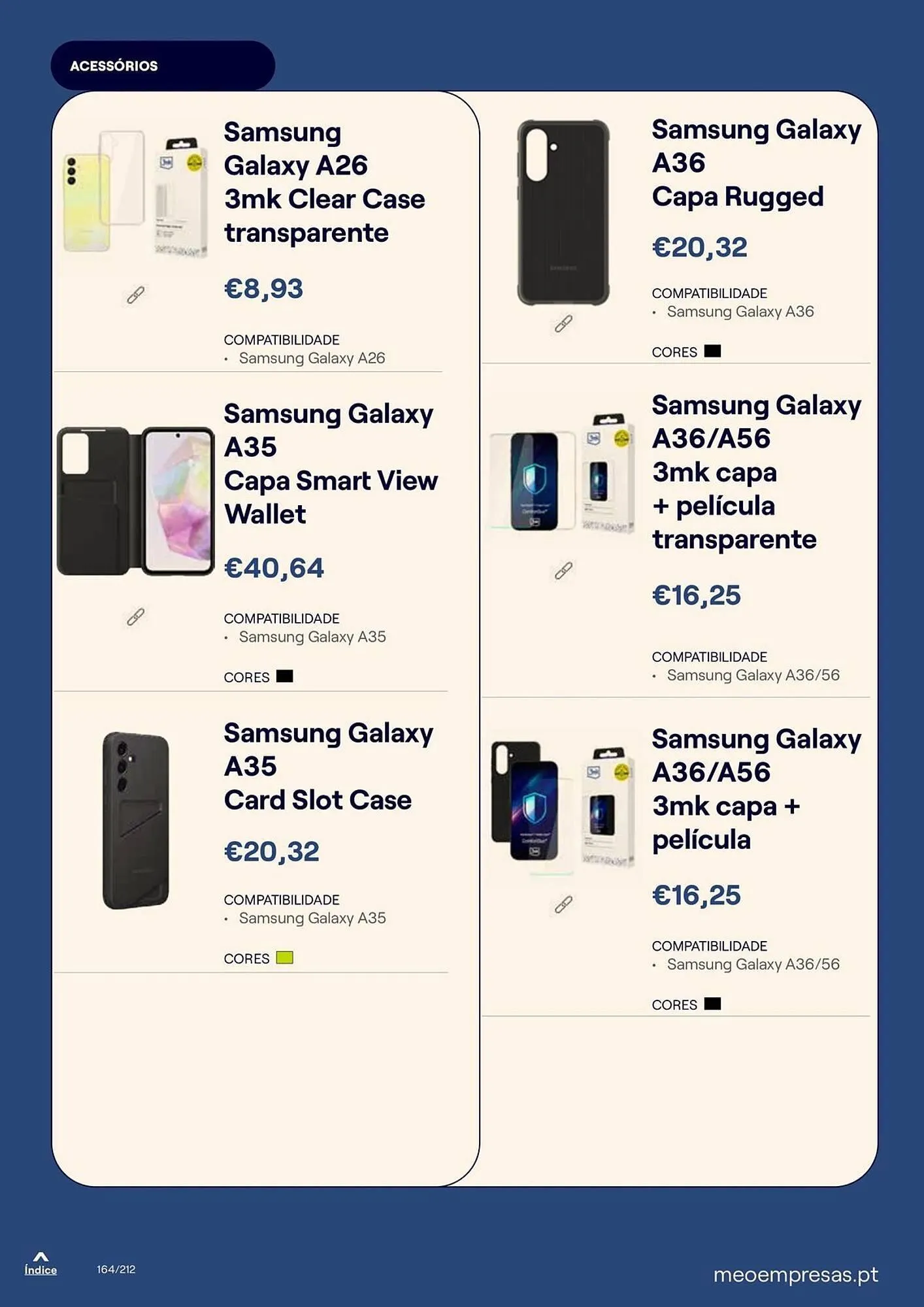 Folheto Catálogo MEO de 20 de outubro até 31 de dezembro 2025 - Pagina 164