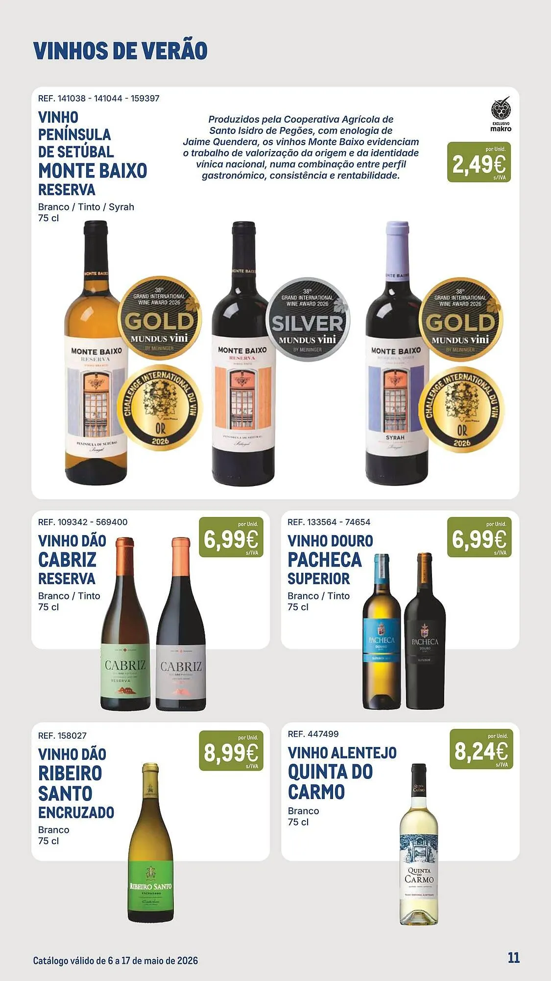 Folheto Catálogo Makro de 6 de maio até 17 de maio 2026 - Pagina 11
