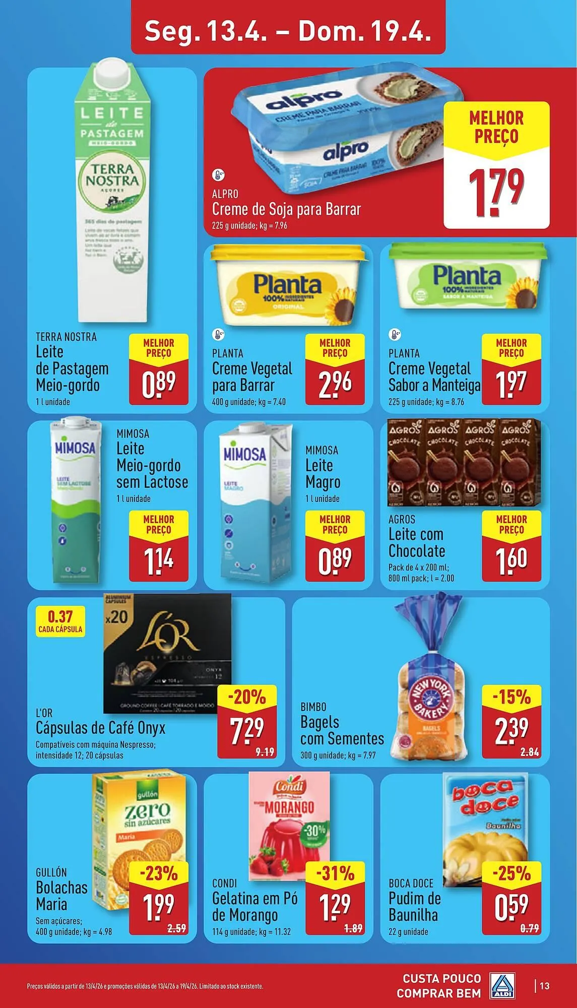 Folheto Folheto ALDI de 13 de abril até 19 de abril 2026 - Pagina 13
