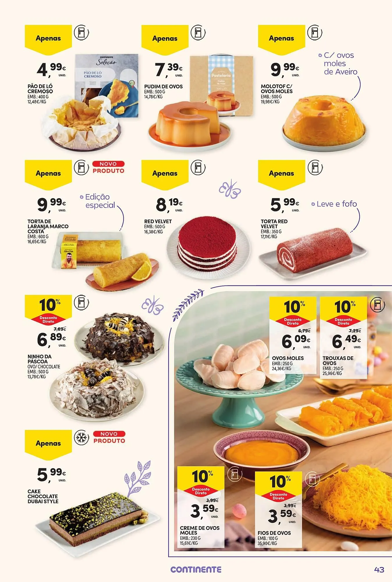 Folheto Folheto Continente de 17 de março até 5 de abril 2026 - Pagina 43