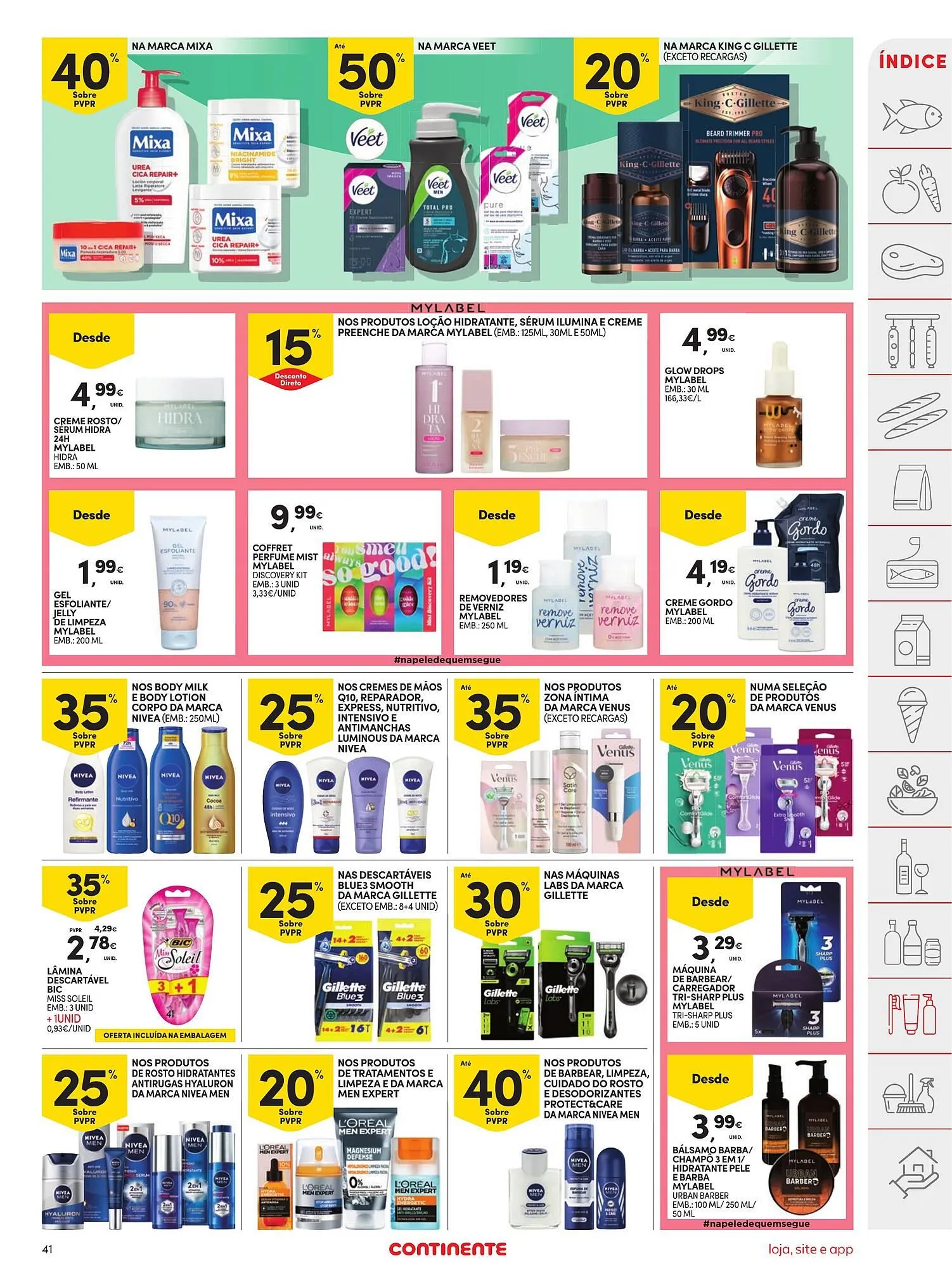 Folheto Folheto Continente de 17 de março até 23 de março 2026 - Pagina 41