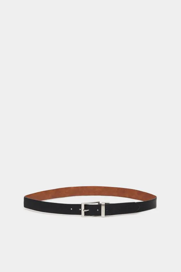 Cinturón reversible micro perforado