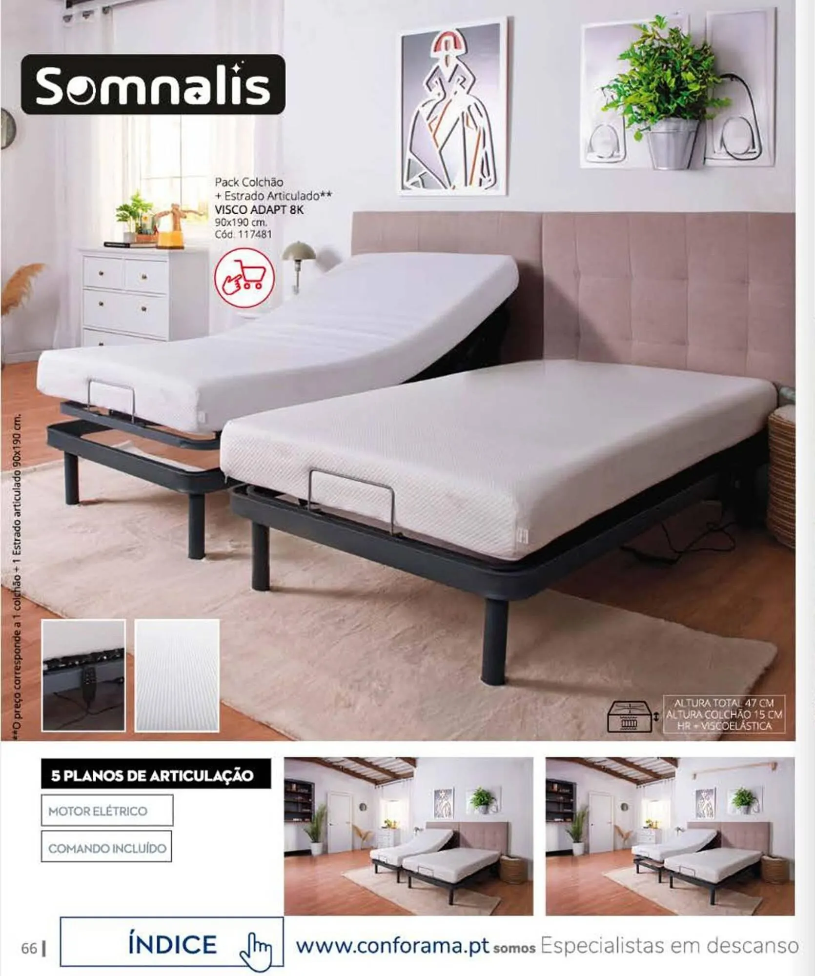 Folheto Folheto Conforama de 13 de fevereiro até 27 de fevereiro 2026 - Pagina 66