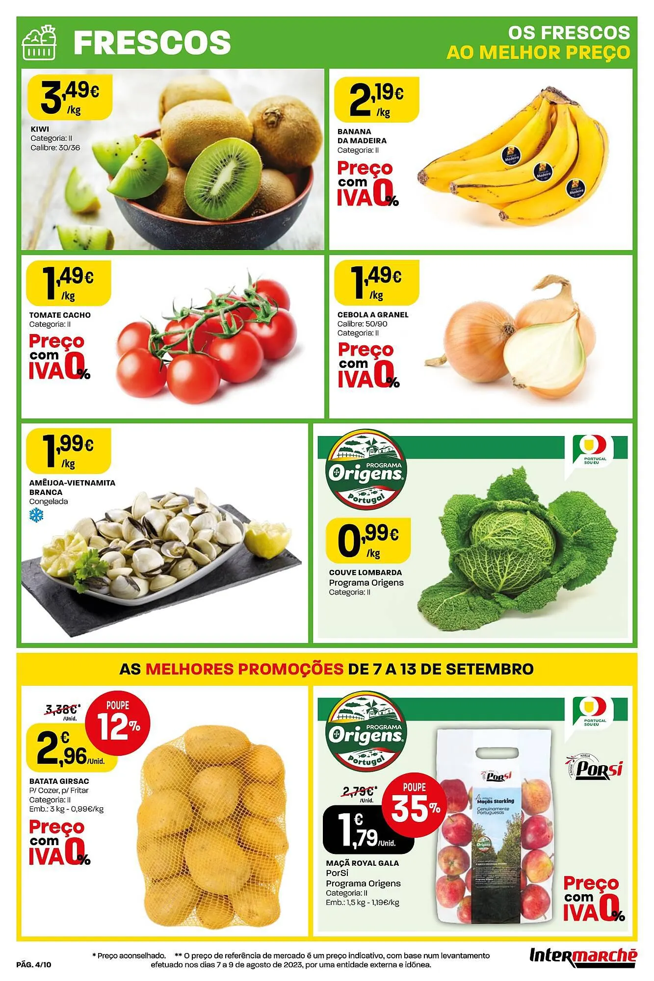 Folheto Folheto Intermarché de 7 de setembro até 13 de setembro 2023 - Pagina 4