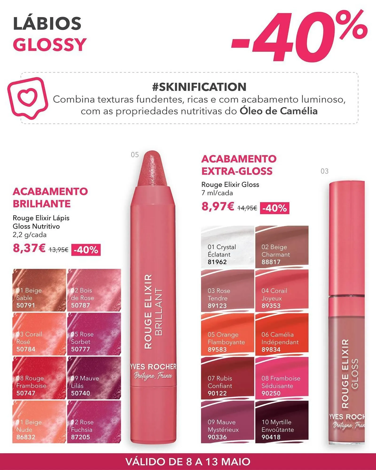 Folheto Folheto Yves Rocher de 8 de maio até 13 de maio 2025 - Pagina 3