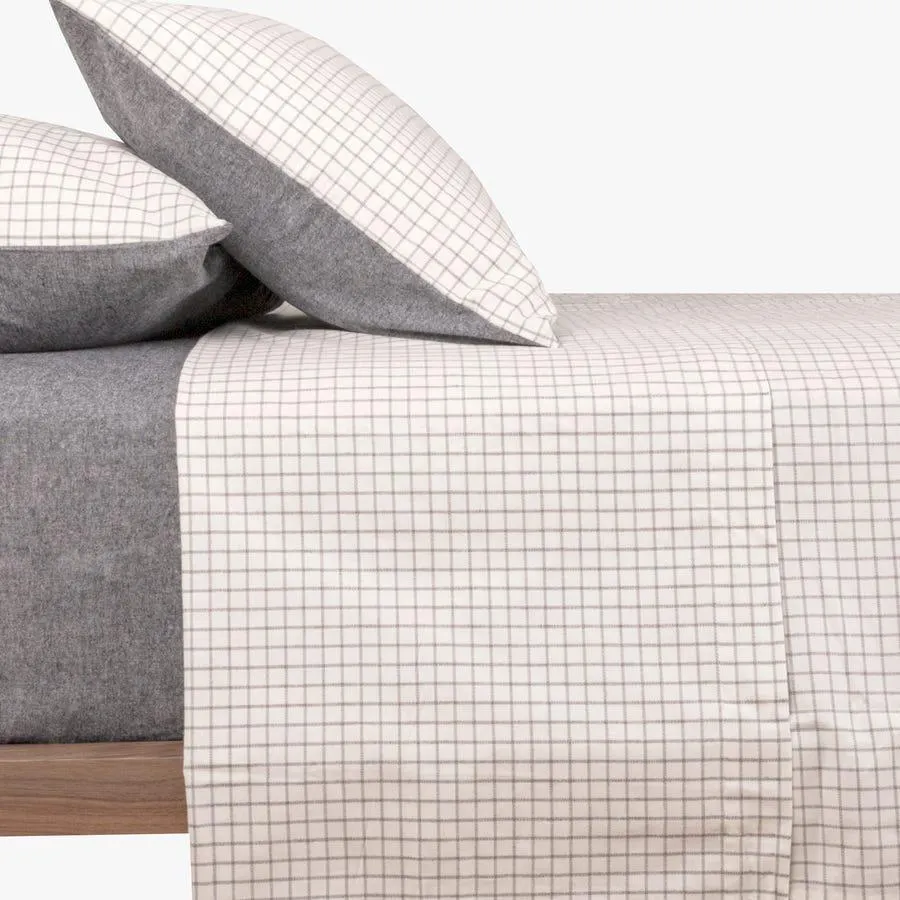 2 lençóis - Cama 140/160 (140x280cm) + 2 fronhas FROST