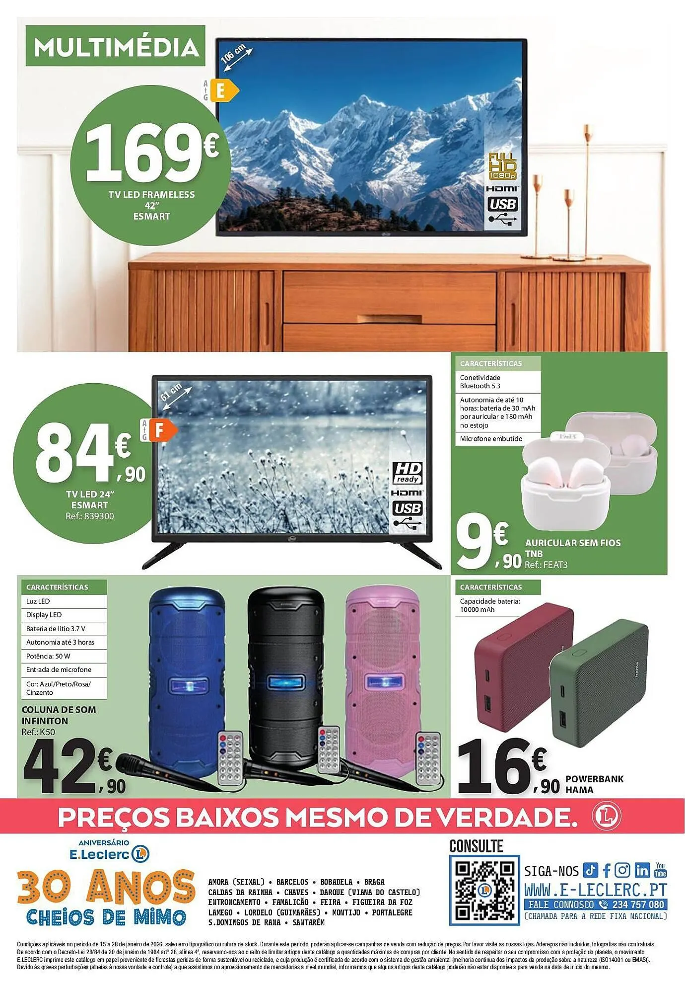 Folheto Folheto E.Leclerc de 15 de janeiro até 28 de janeiro 2026 - Pagina 12