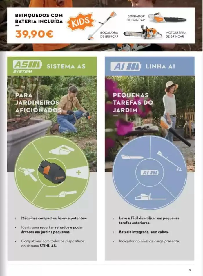 Folheto Stihl Folheto Outono 2024 de 3 de outubro até 17 de janeiro 2025 - Pagina 3