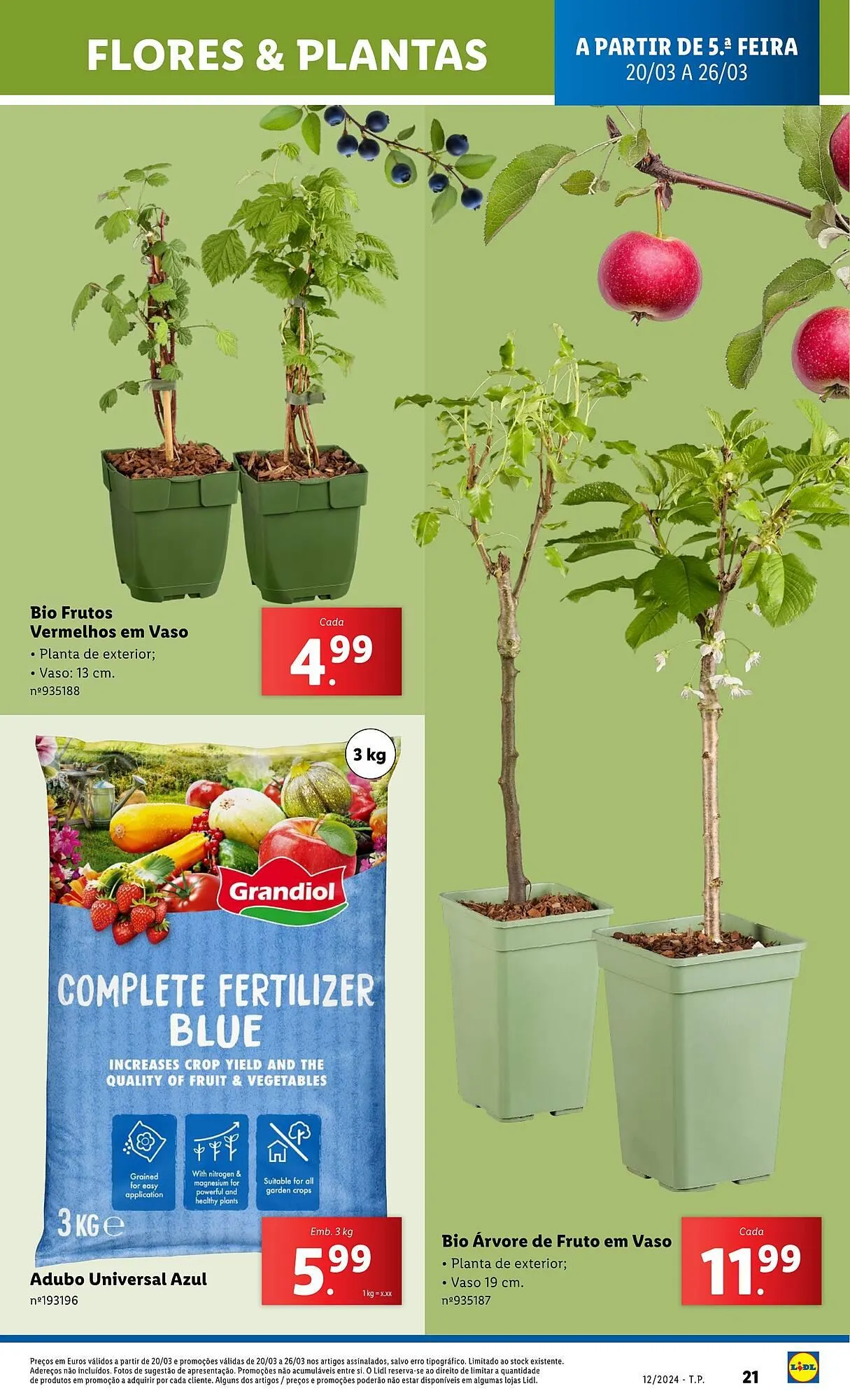 Folheto Folheto Lidl de 20 de março até 26 de março 2025 - Pagina 21