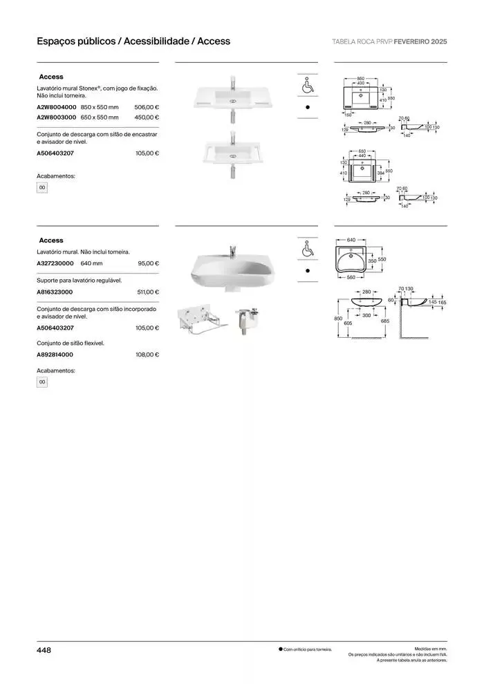 Folheto Soluções de Banho de 6 de janeiro até 31 de dezembro 2025 - Pagina 450