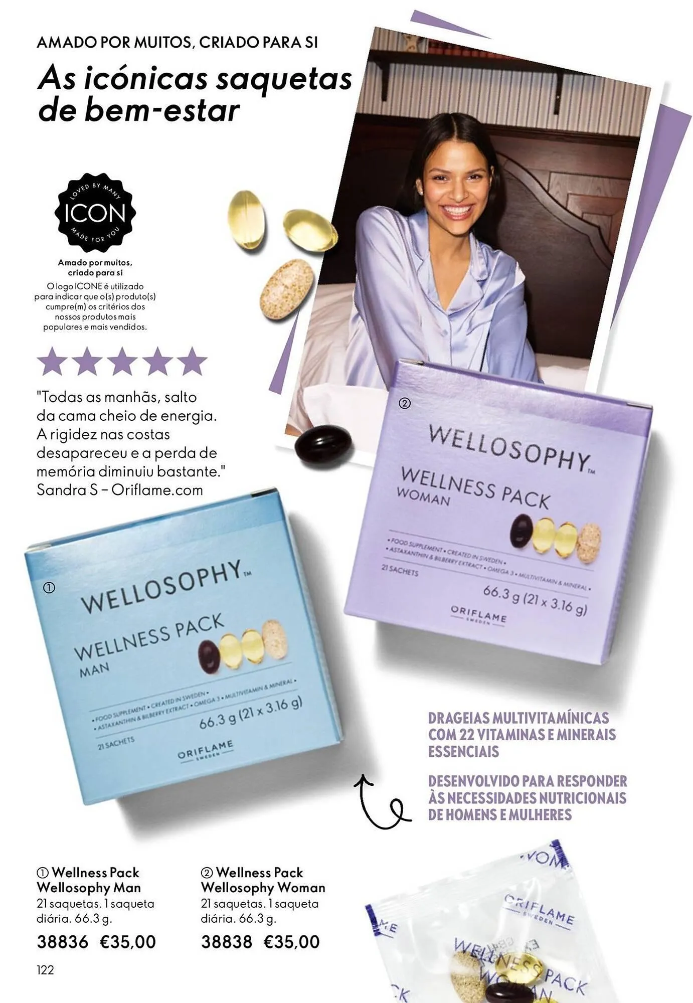 Folheto Catálogo Oriflame de 21 de janeiro até 10 de fevereiro 2026 - Pagina 122