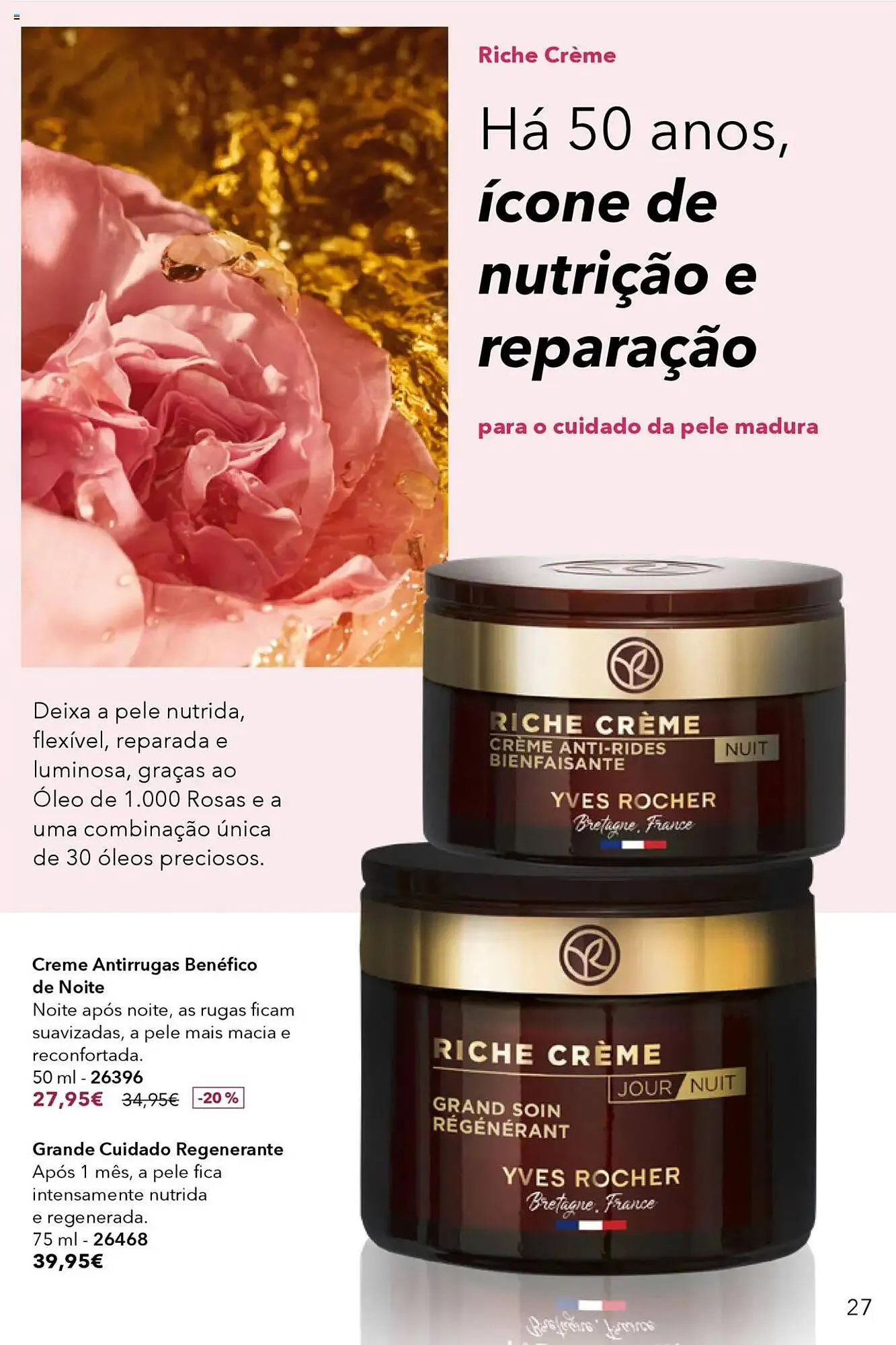 Folheto Folheto Yves Rocher de 14 de maio até 29 de maio 2025 - Pagina 27