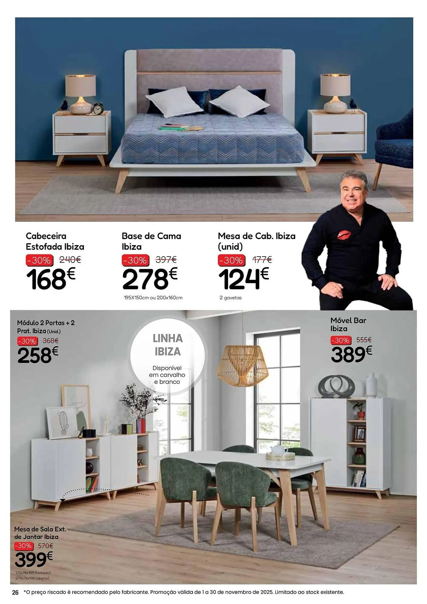 Folheto Folheto Hiper Centro do Móvel de 4 de novembro até 30 de novembro 2025 - Pagina 26