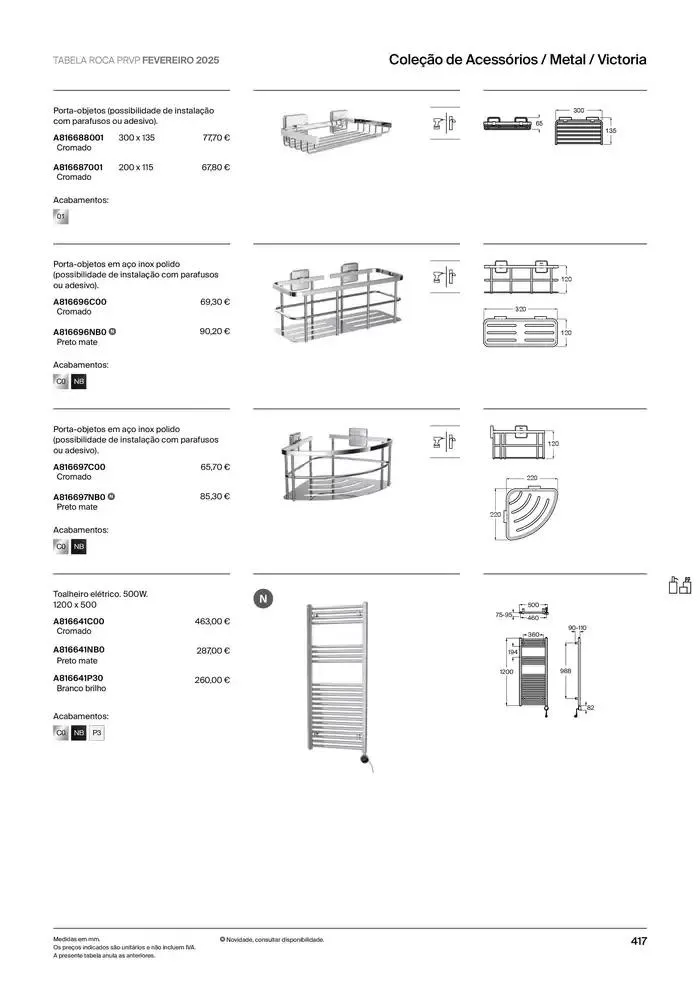 Folheto Soluções de Banho  de 6 de janeiro até 31 de dezembro 2025 - Pagina 419