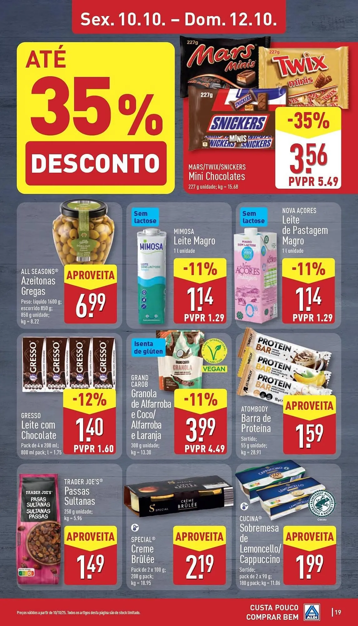 Folheto Folheto ALDI de 6 de outubro até 12 de outubro 2025 - Pagina 19