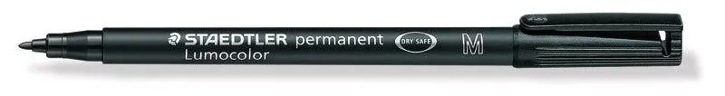 Marcador Permanente Lumocolor 1mm Preto